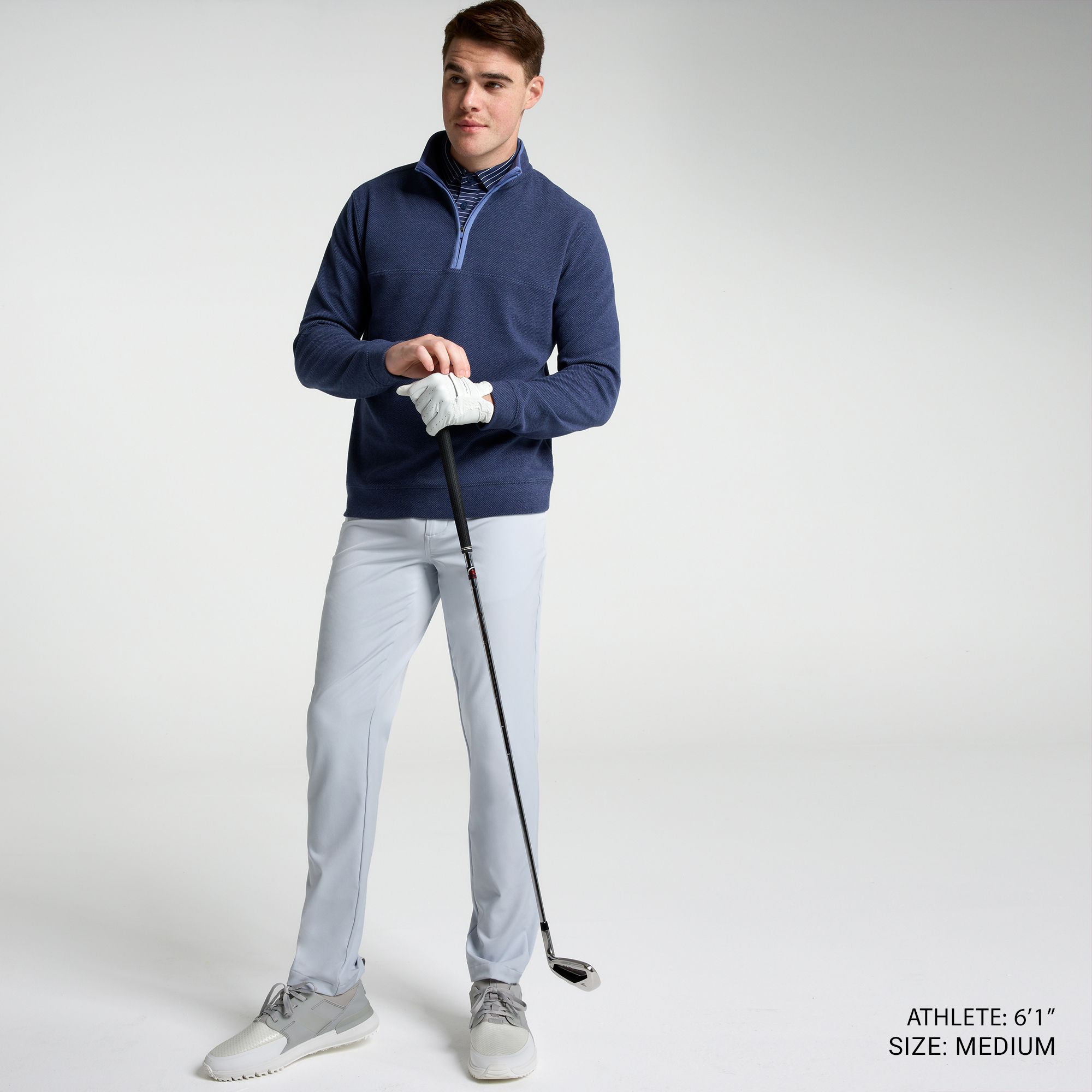 Walter Hagen Men's P11 Threadsoft Quarter Zip product image