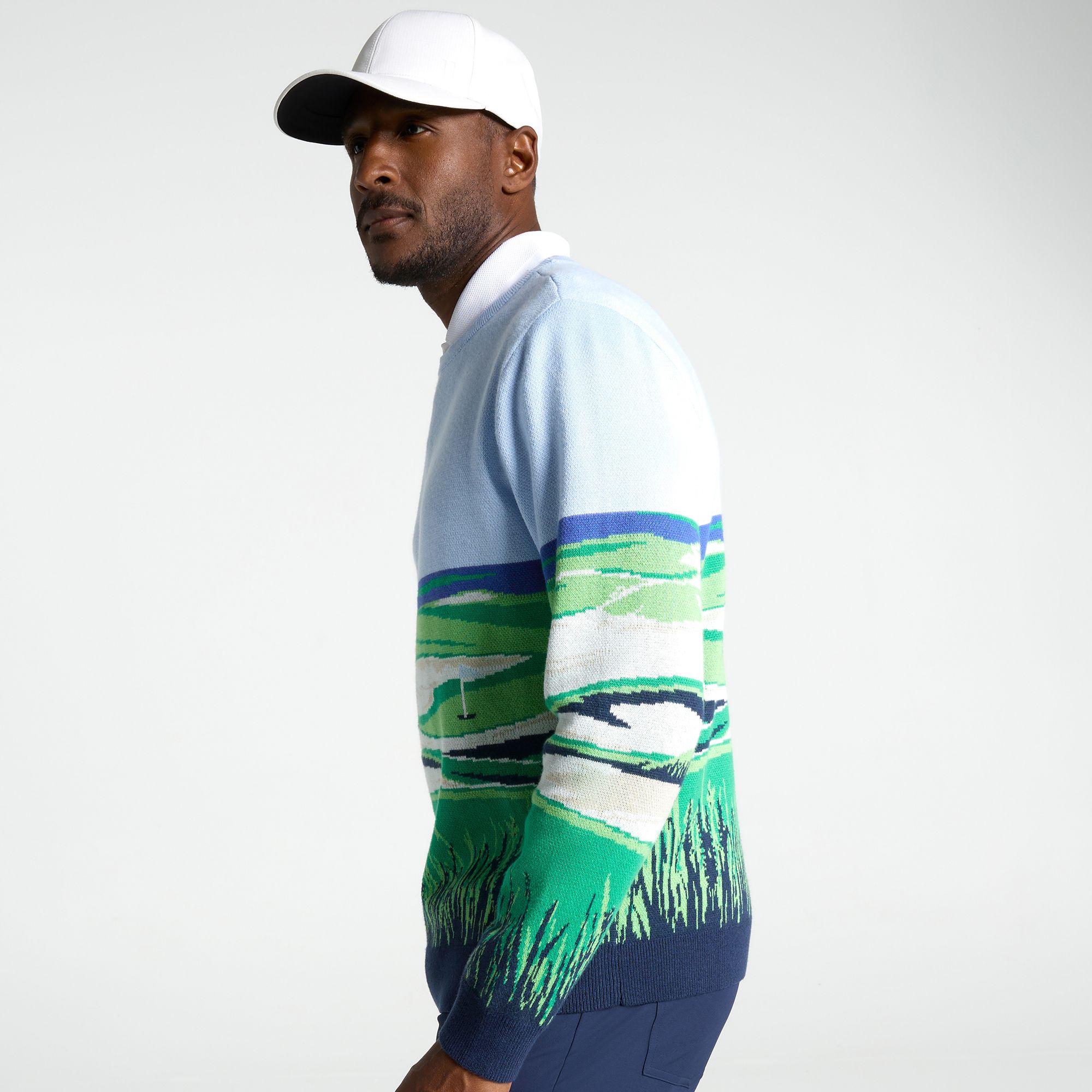 Walter Hagen Men's Clubhouse Intarsia Sweater product image