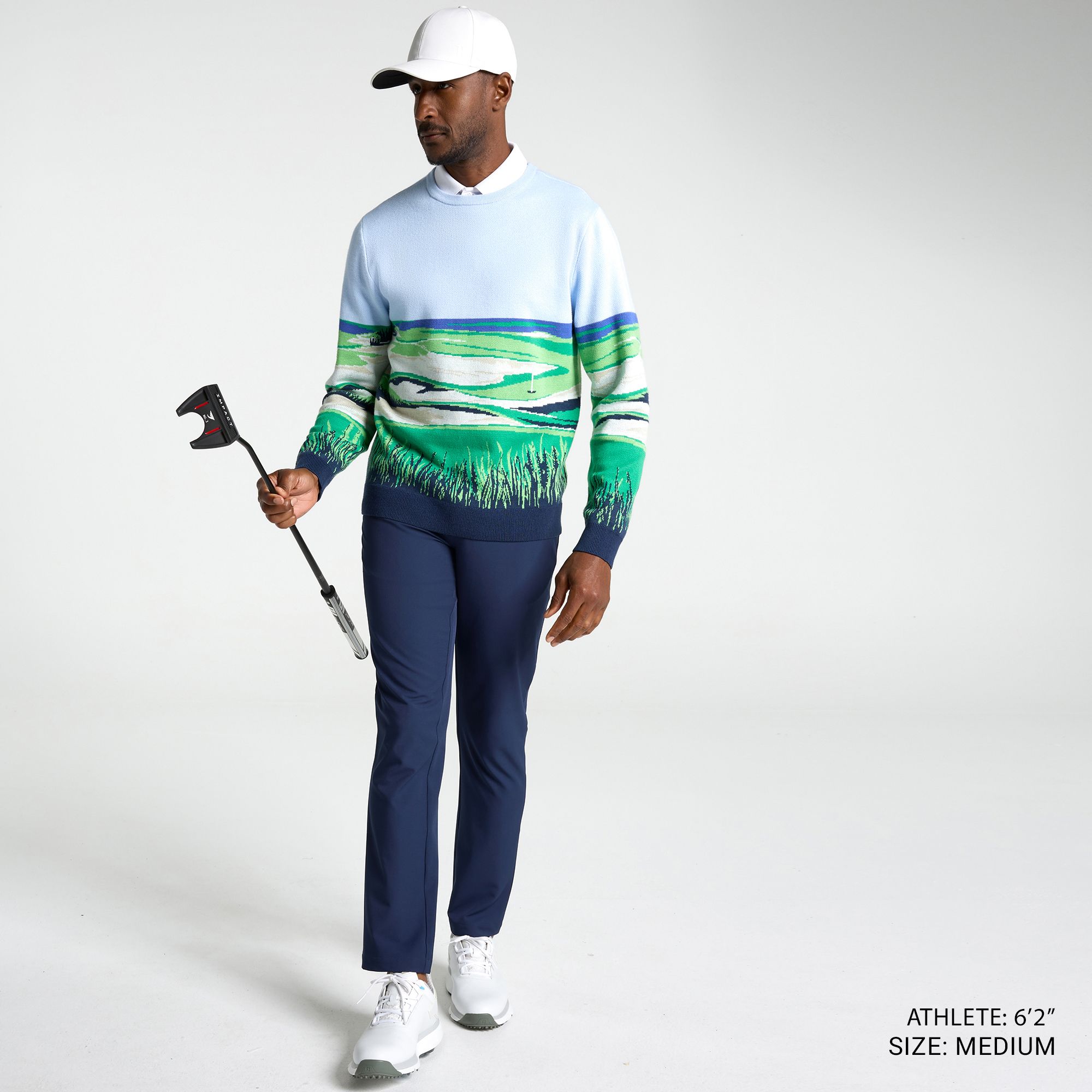 Walter Hagen Men's Clubhouse Intarsia Sweater product image