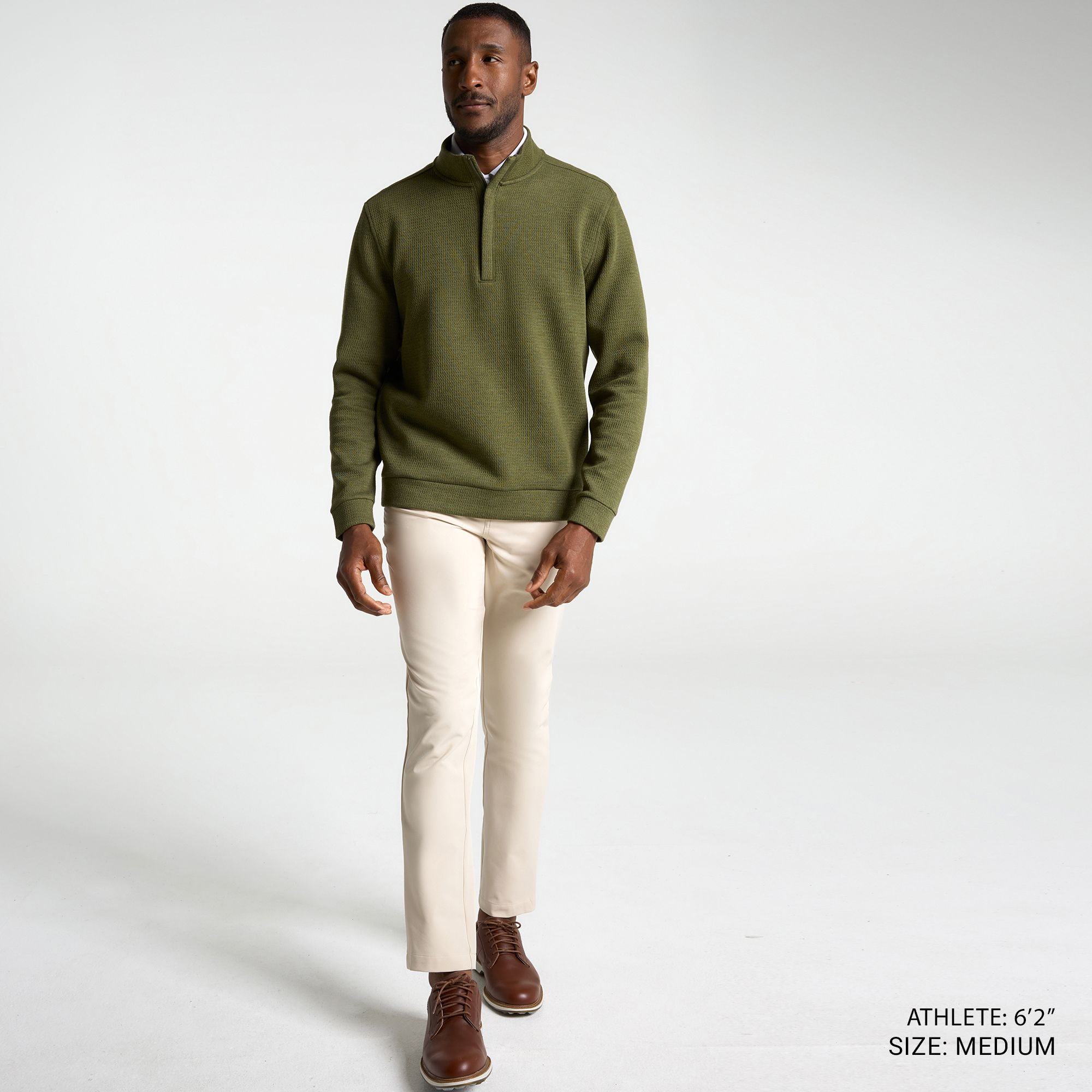 Walter Hagen Men's Clubhouse Textured 1/4 Zip Golf Pullover product image
