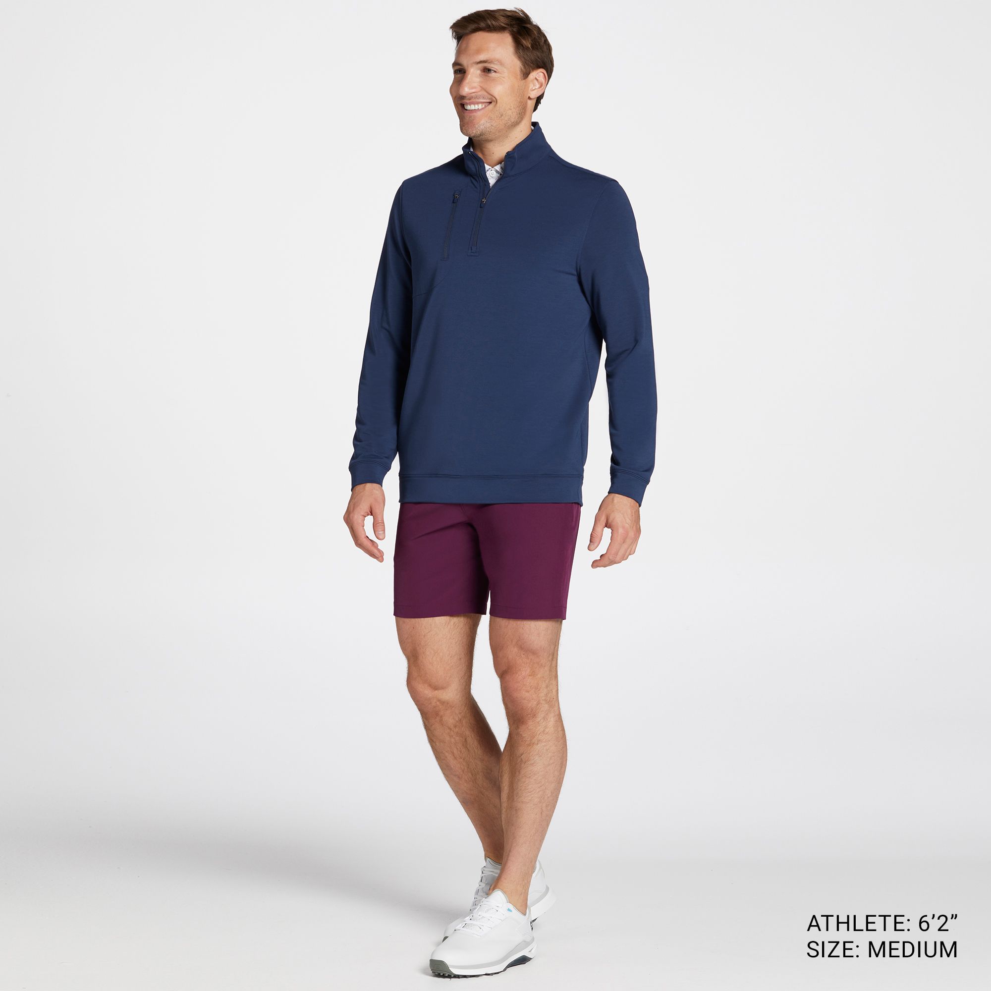 Walter Hagen Men's Performance 11 Lightweight 1/4 Zip Golf Pullover product image