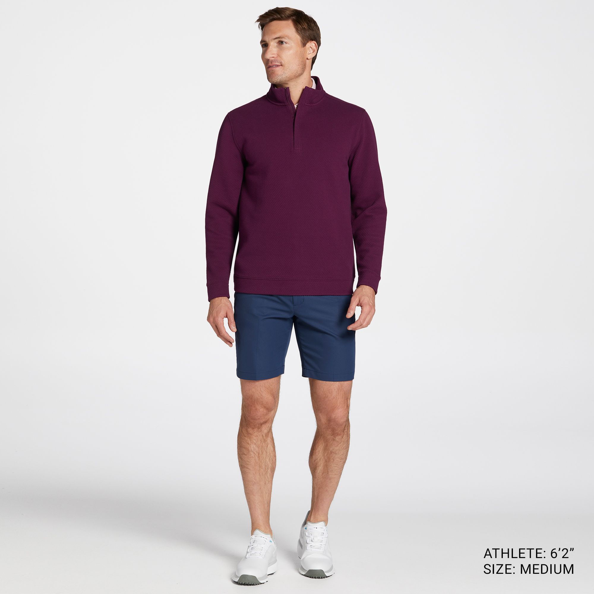 Walter Hagen Men's Clubhouse Midweight 1/4 Zip Golf Pullover product image