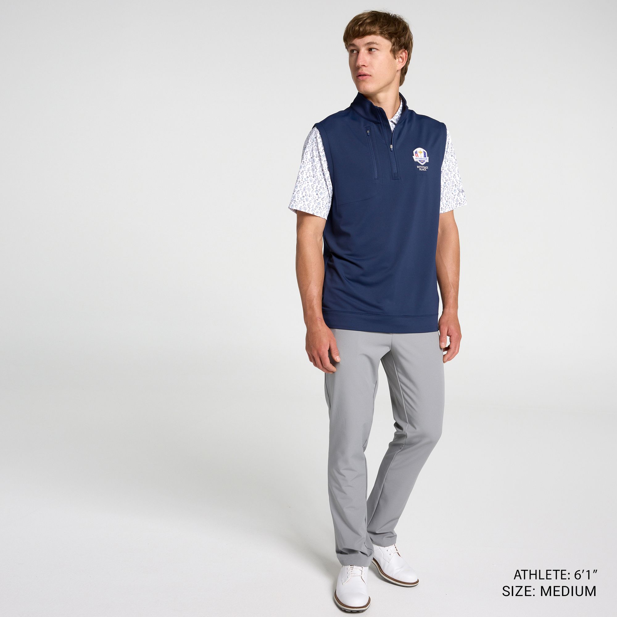 Walter Hagen Men's Performance 11 Ryder Cup All Season 1/4 Zip Vest product image