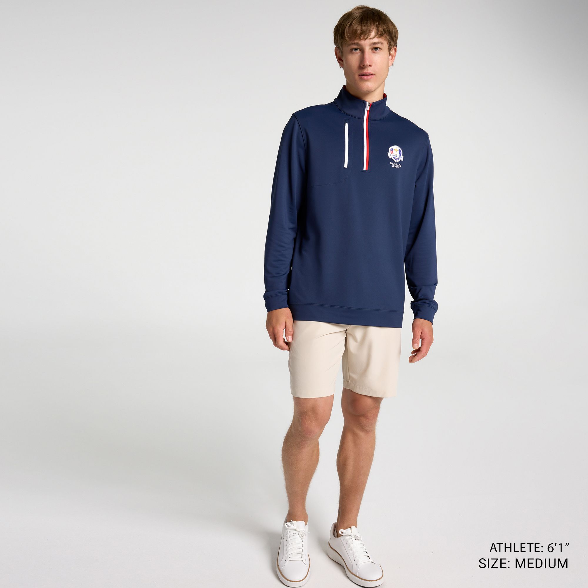 Walter Hagen Men's Performance 11 Ryder Cup All Season 1/4 Zip product image