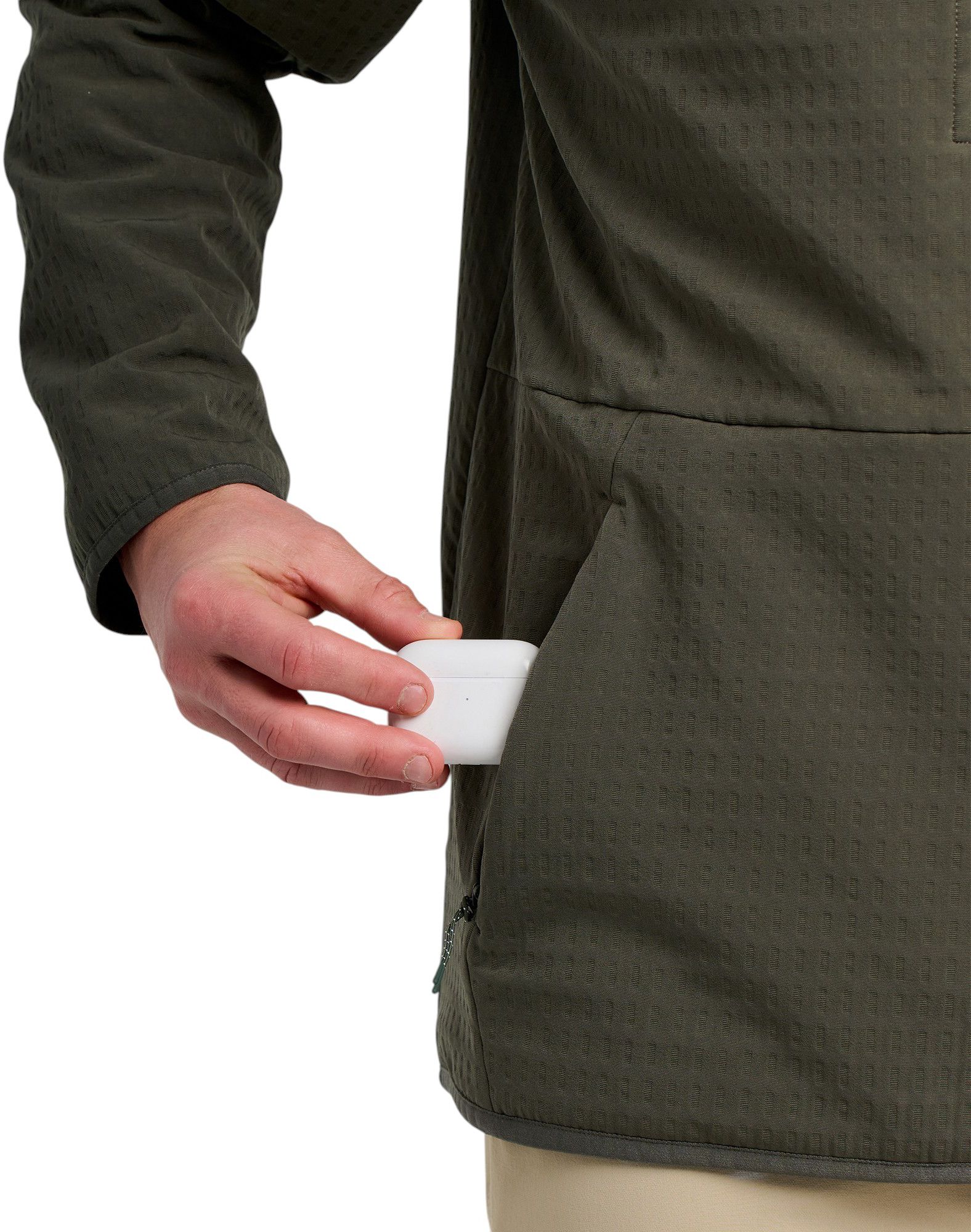 Free Fly Men's Gridback Fleece Anorak Hoodie product image