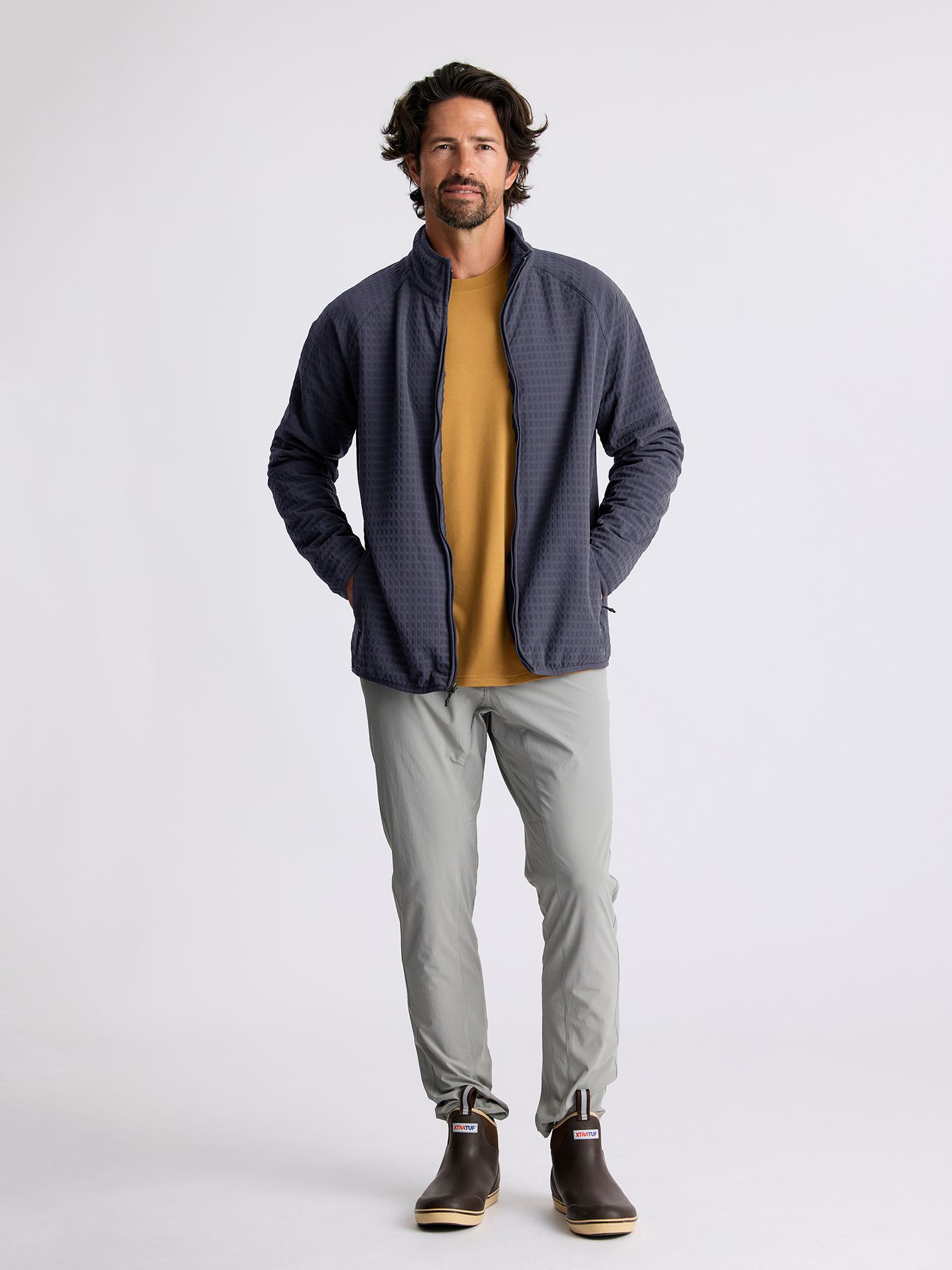 Free Fly Men's Gridback Fleece Jacket product image