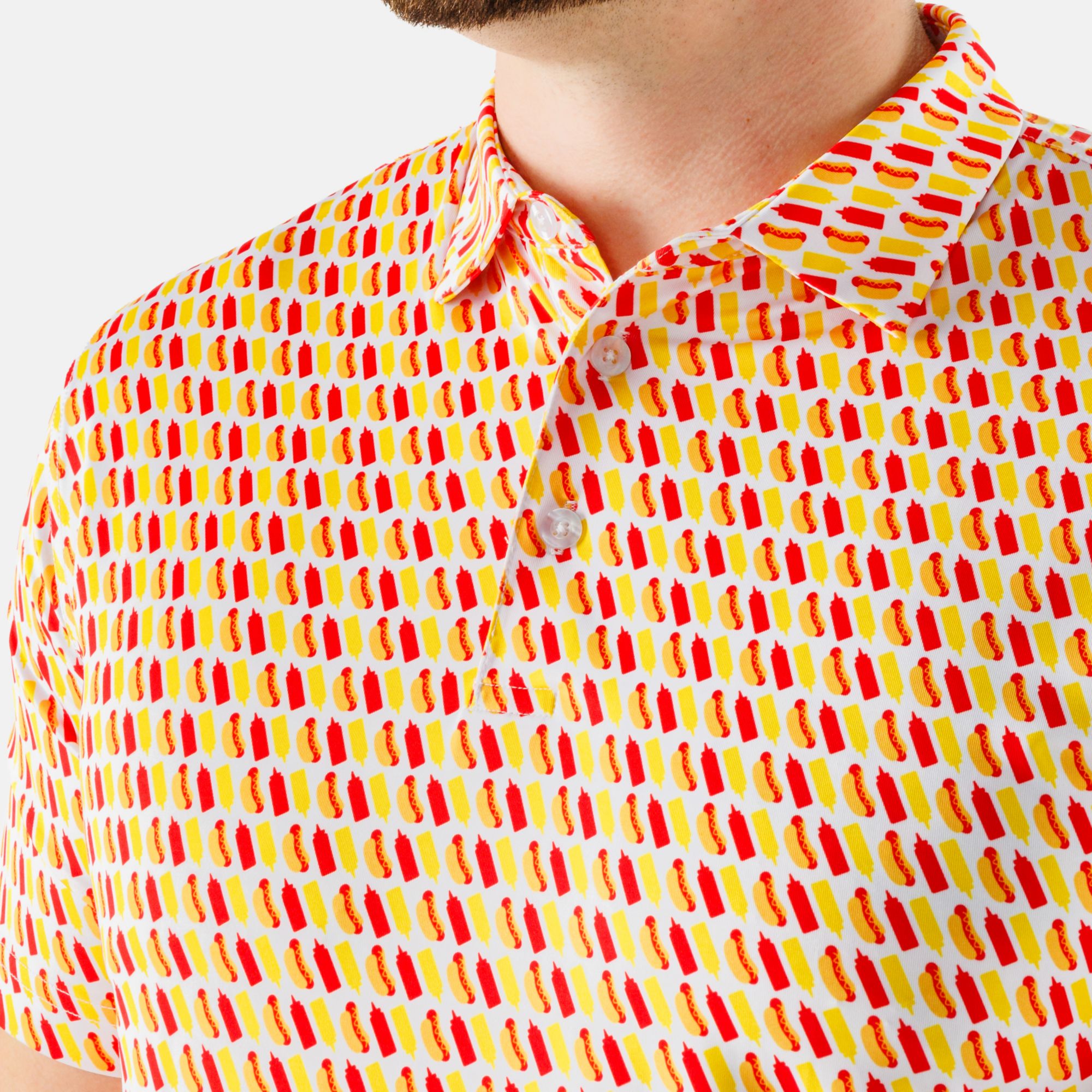 Waggle Men's Glizzy Golf Polo product image