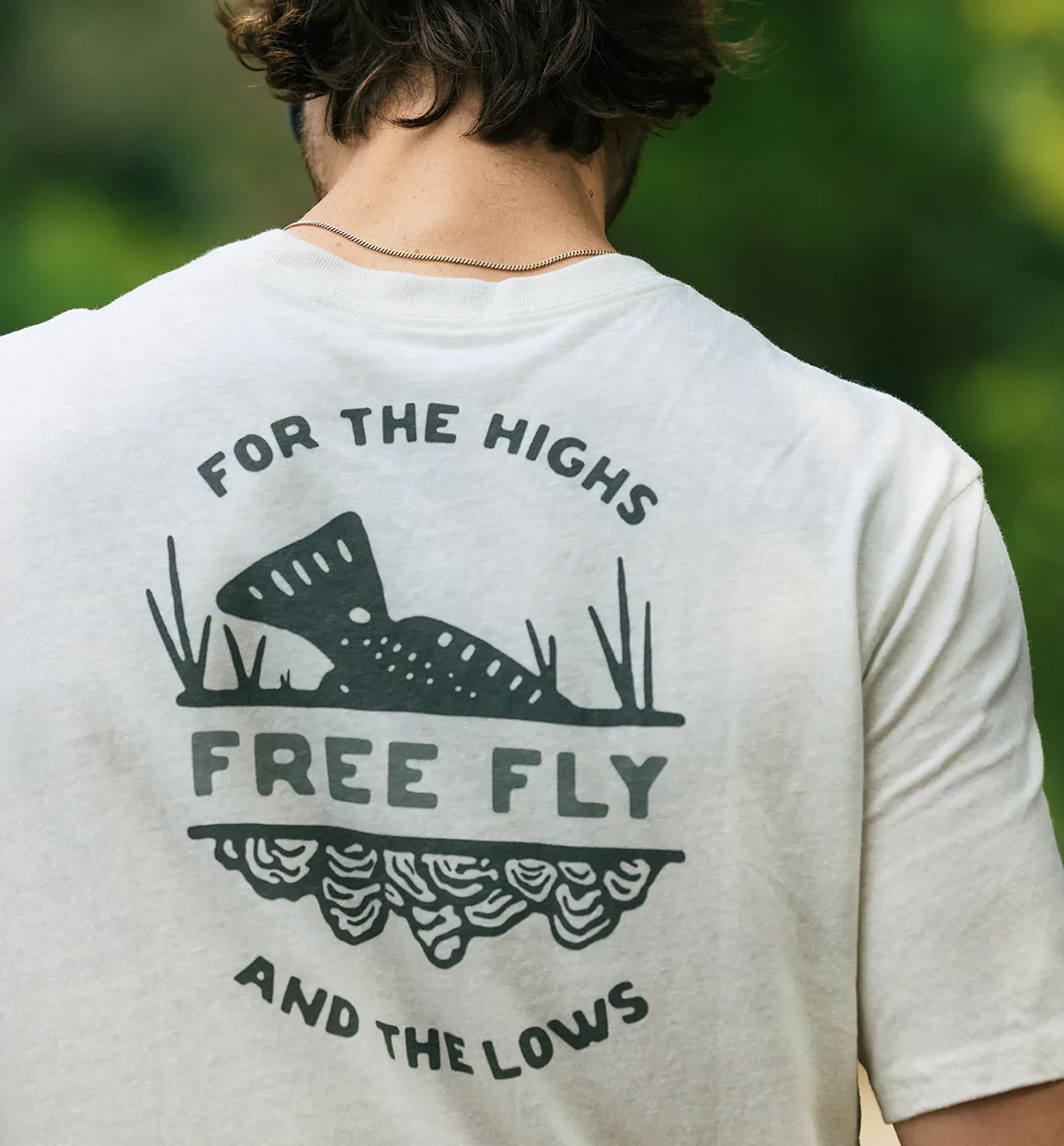 Free Fly Men's Highs and Lows T-Shirt product image