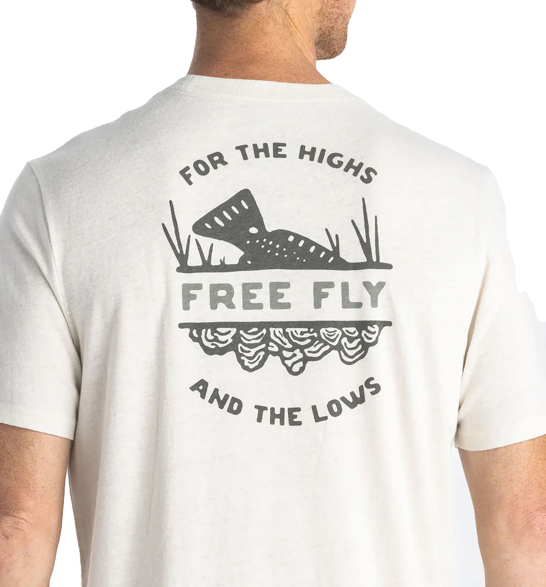 Free Fly Men's Highs and Lows T-Shirt product image