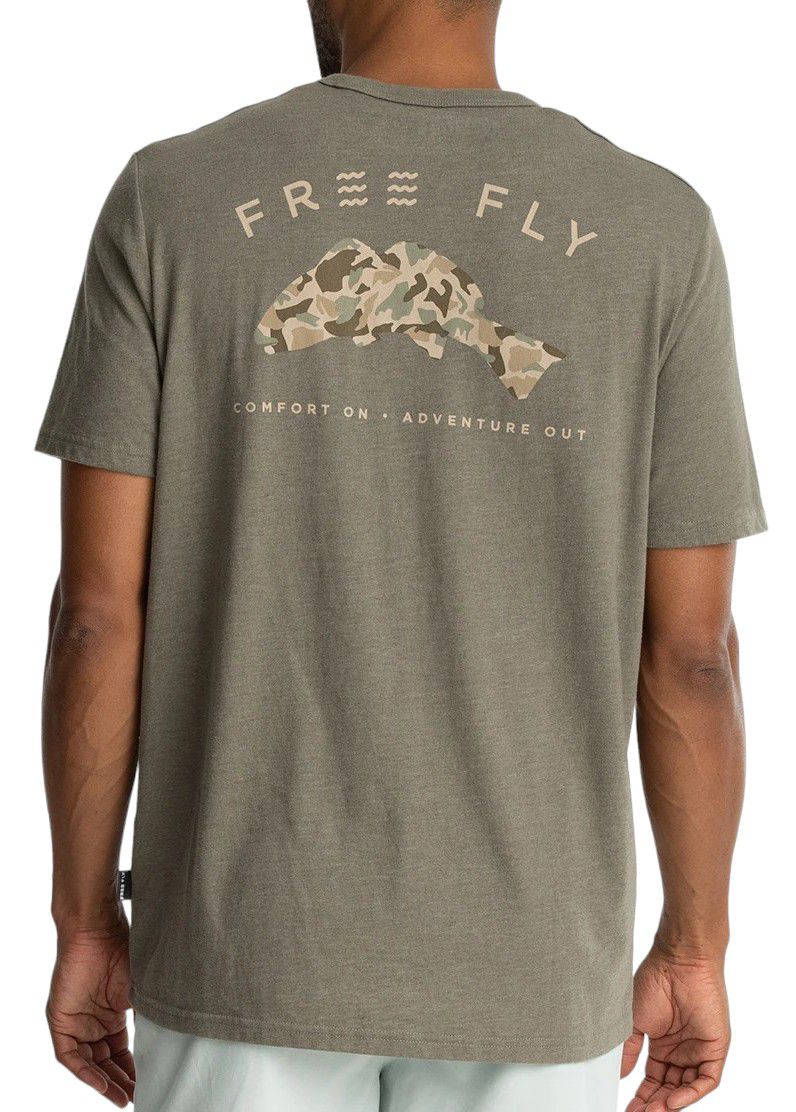 Free Fly Men's Redfish Camo Pocket Short Sleeve T-Shirt product image