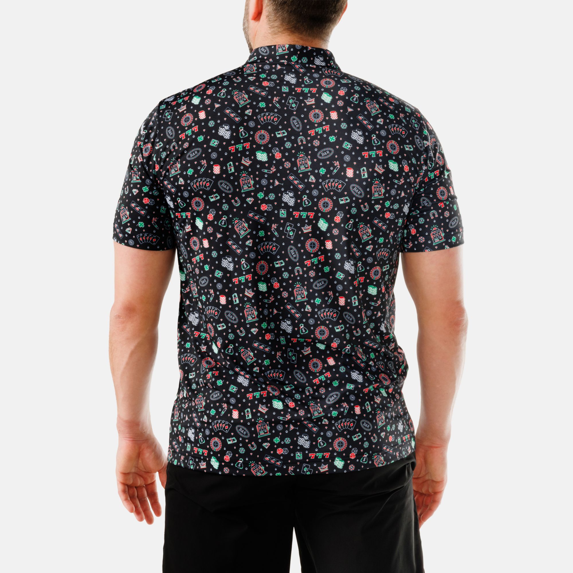 Waggle Men's High Roller Golf Polo product image