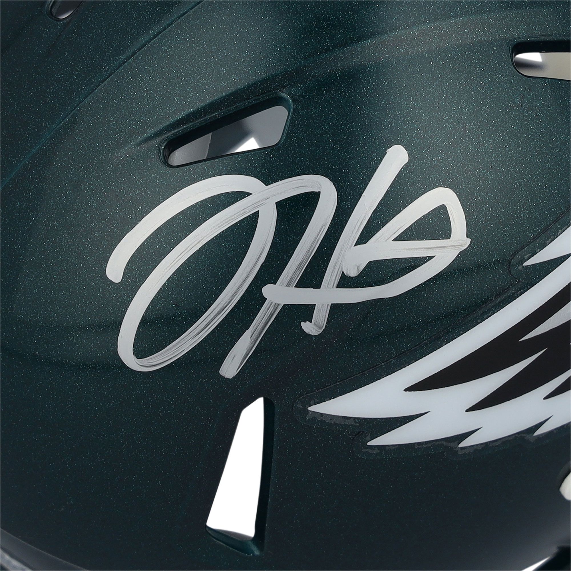 NFL Jalen Hurts Philadelphia Eagles Super Bowl LIX Authentic Autographed Mini Helmet product image