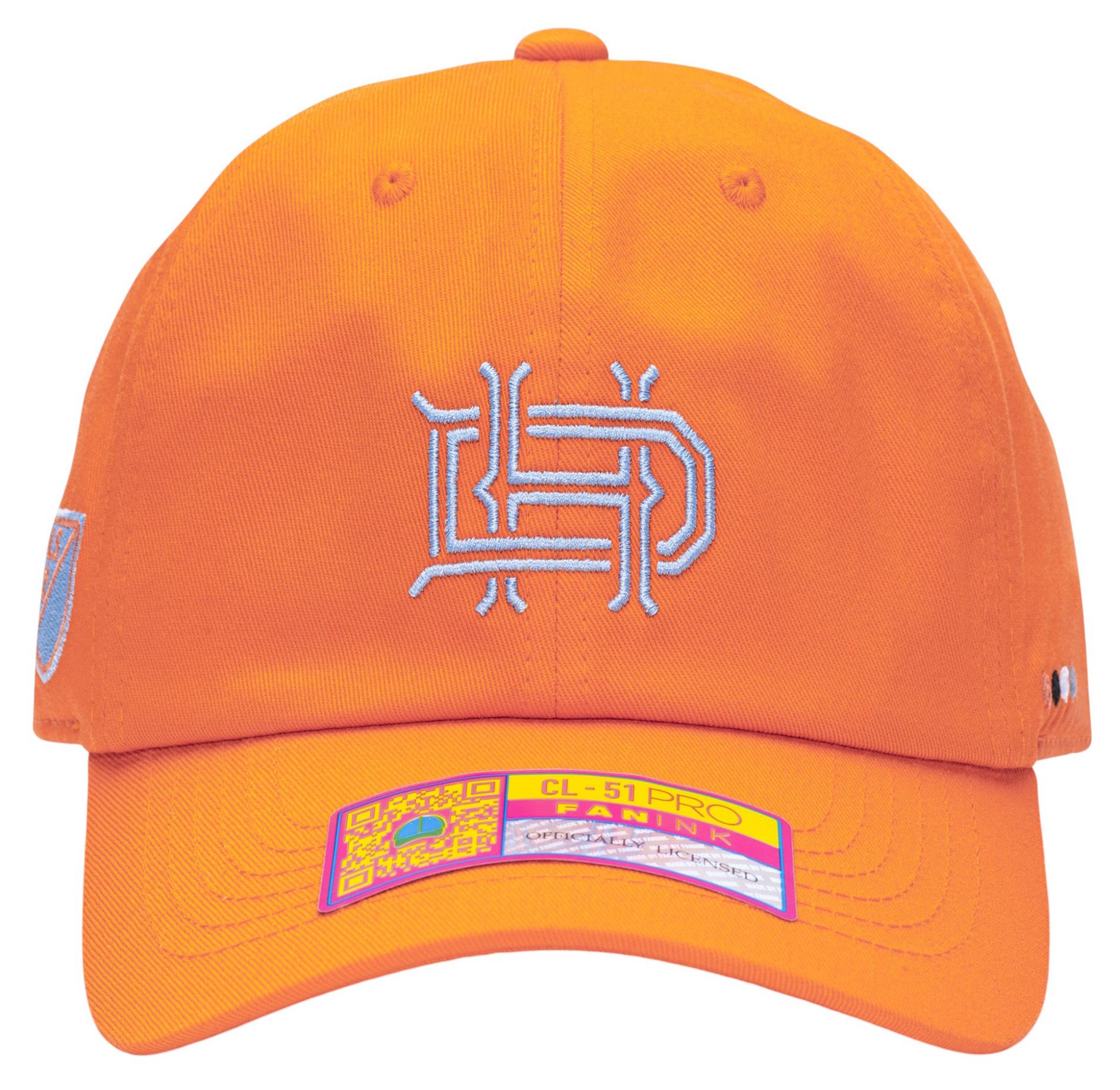 Fan Ink Men's Houston Dynamo Orange Bamboo Slouch Adjustable Hat product image