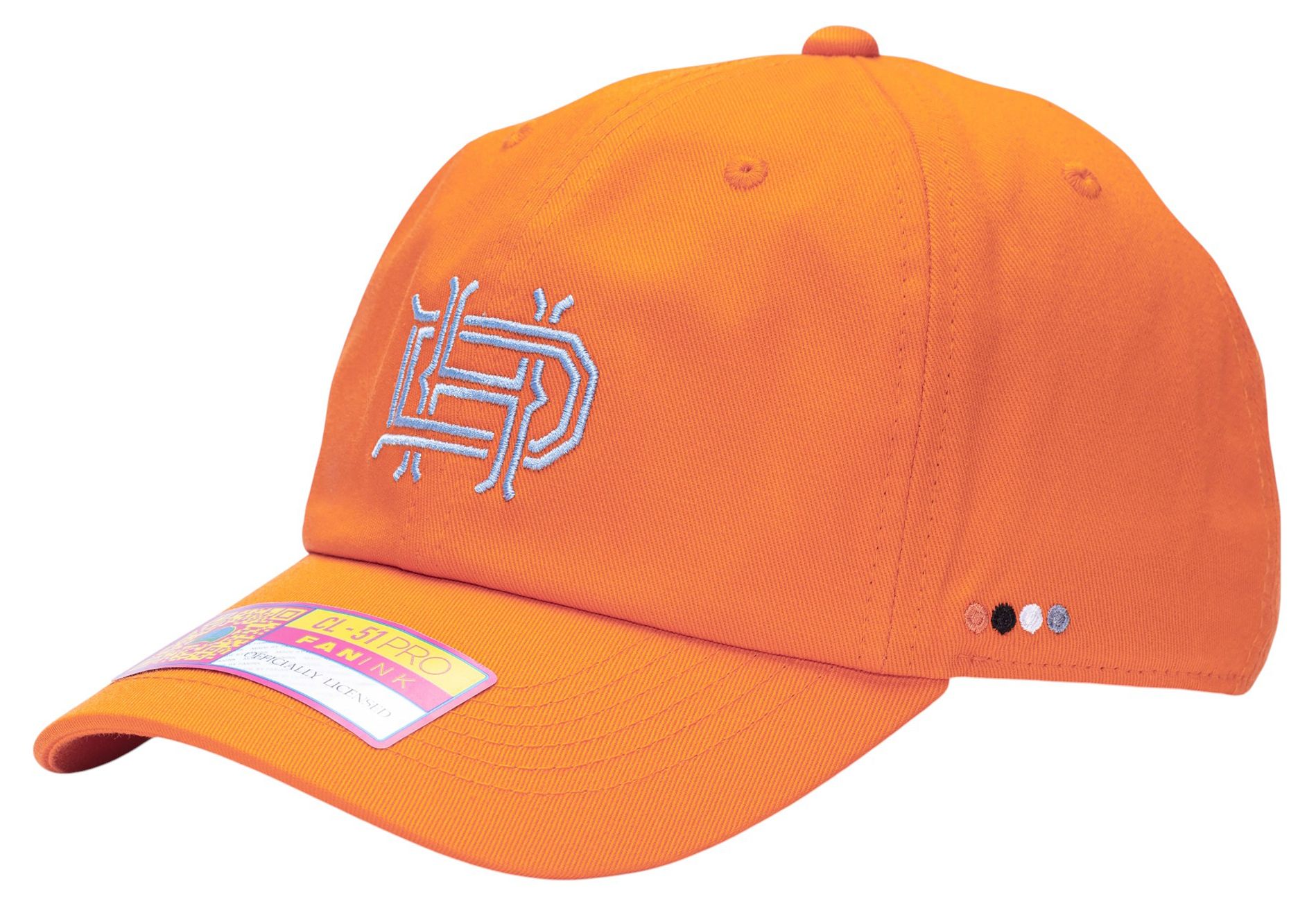 Fan Ink Men's Houston Dynamo Orange Bamboo Slouch Adjustable Hat product image