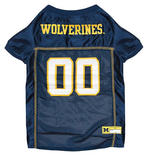 Pets First Michigan Wolverines Pet Jersey product image