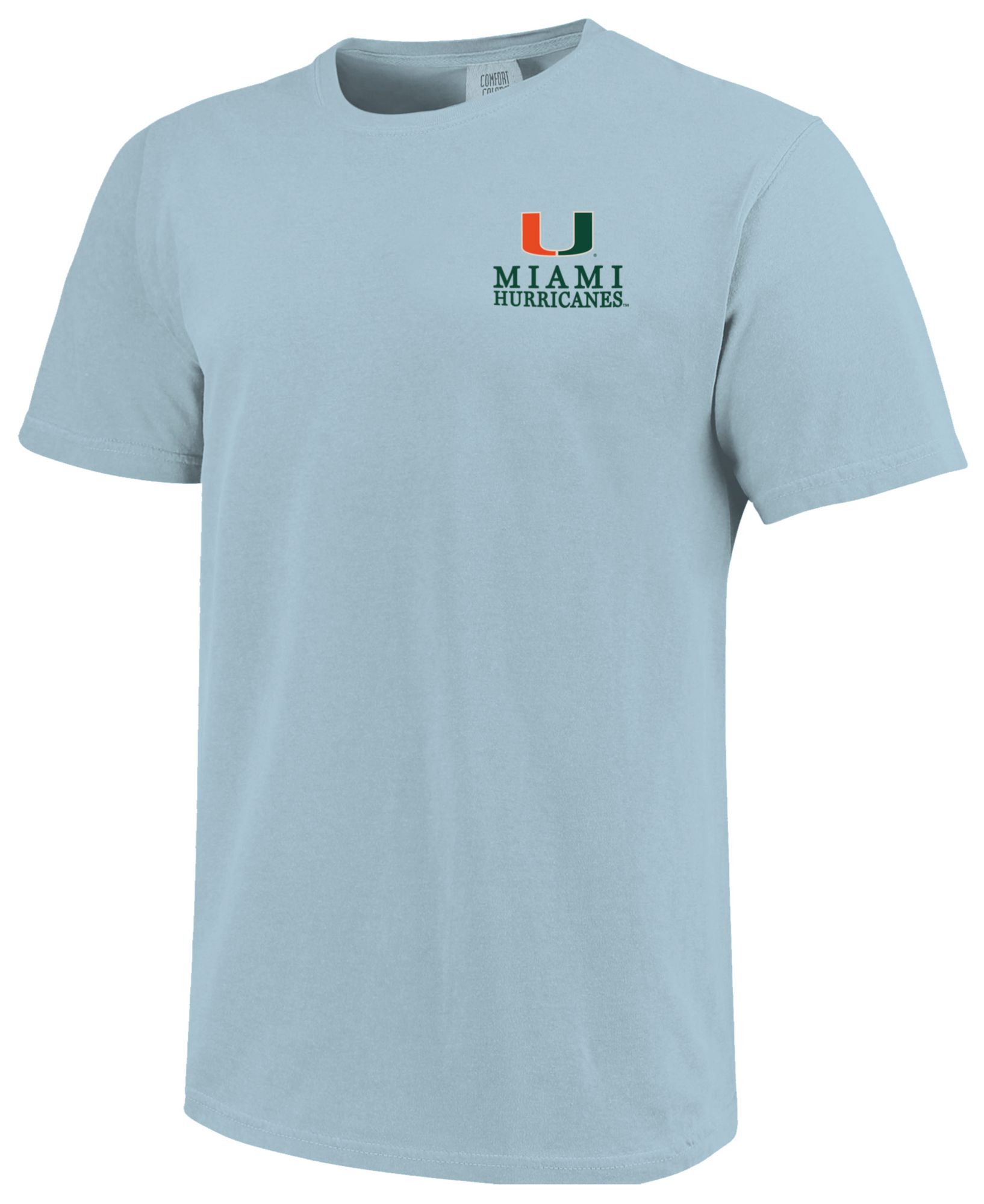 Image One Men's Miami Hurricanes Chambray Mascot 250 T-Shirt product image