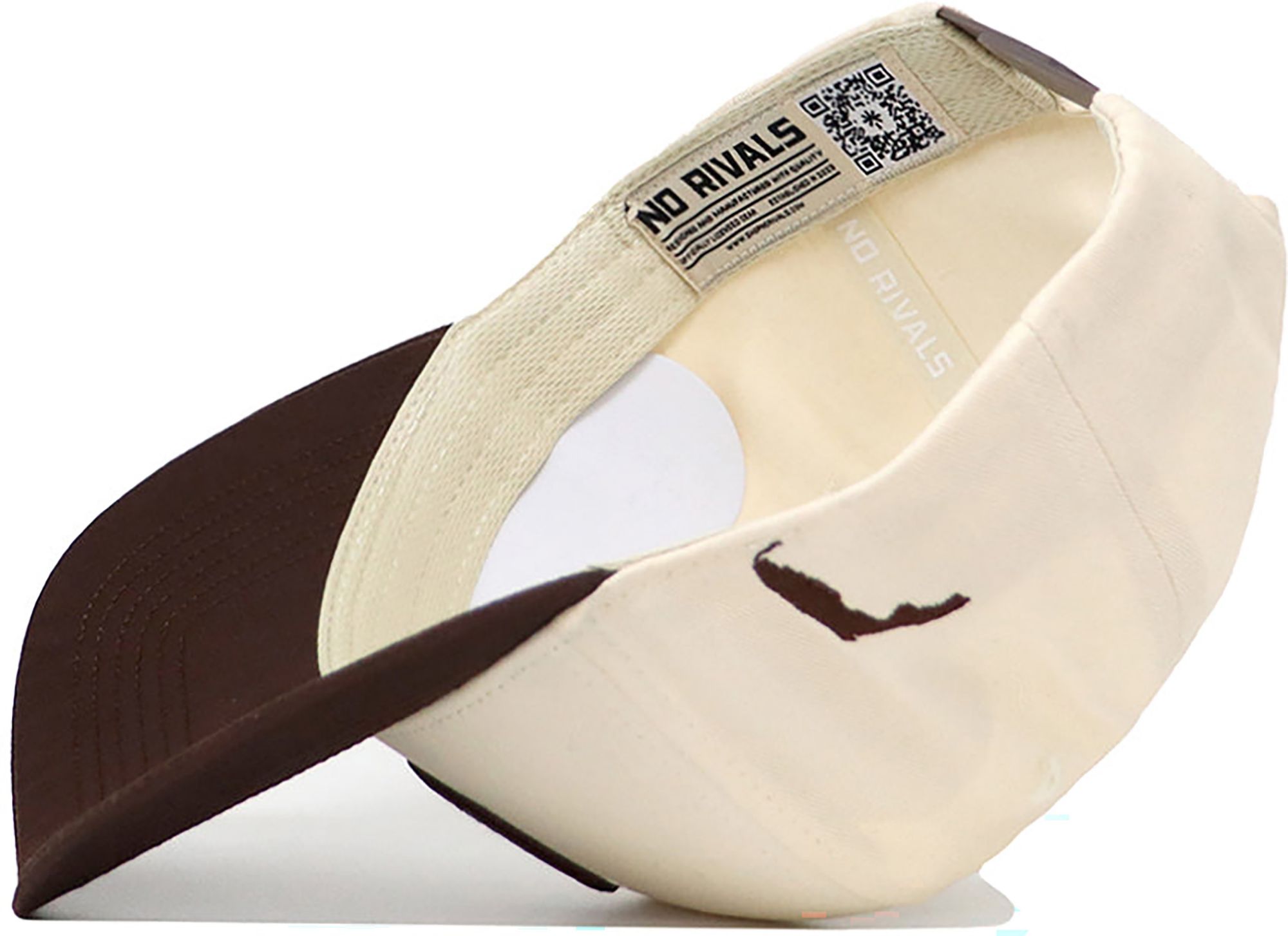 No Rivals Adult Miami Hurricanes Brown Espresso Adjustable Snapback Hat product image