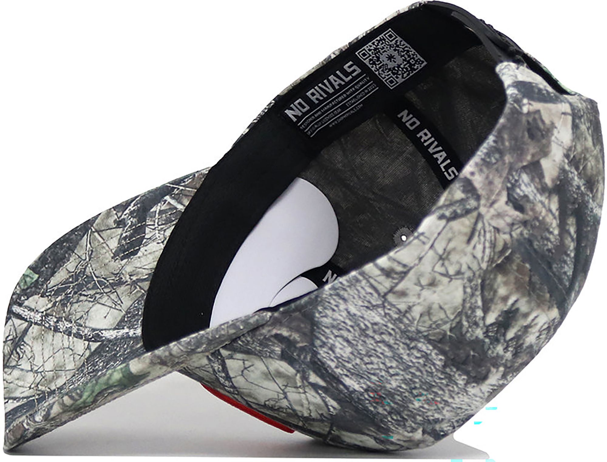 No Rivals Adult Miami Hurricanes Camo Outland Adjustable Snapback Hat product image