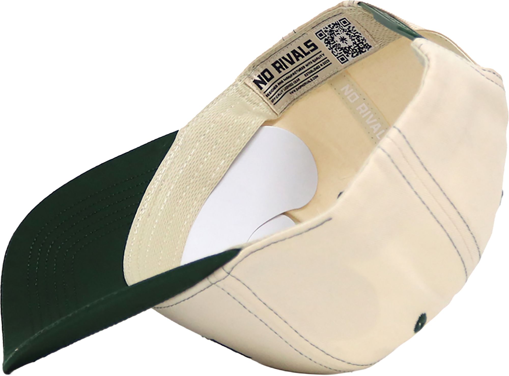 No Rivals Adult Miami Hurricanes Green Vintage Adjustable Snapback product image