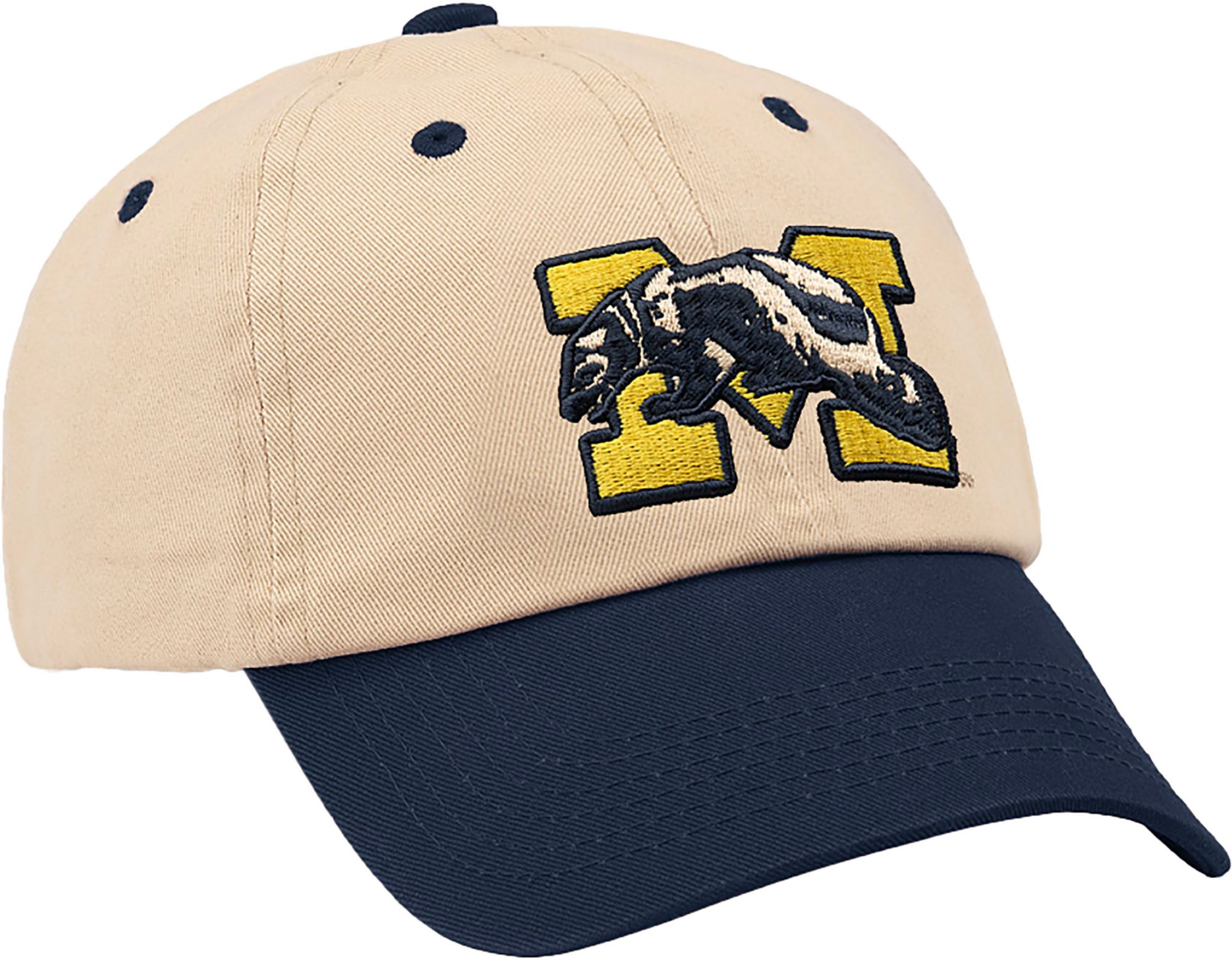 Homefield Adult Michigan Wolverines Natural Vintage Dad Hat product image
