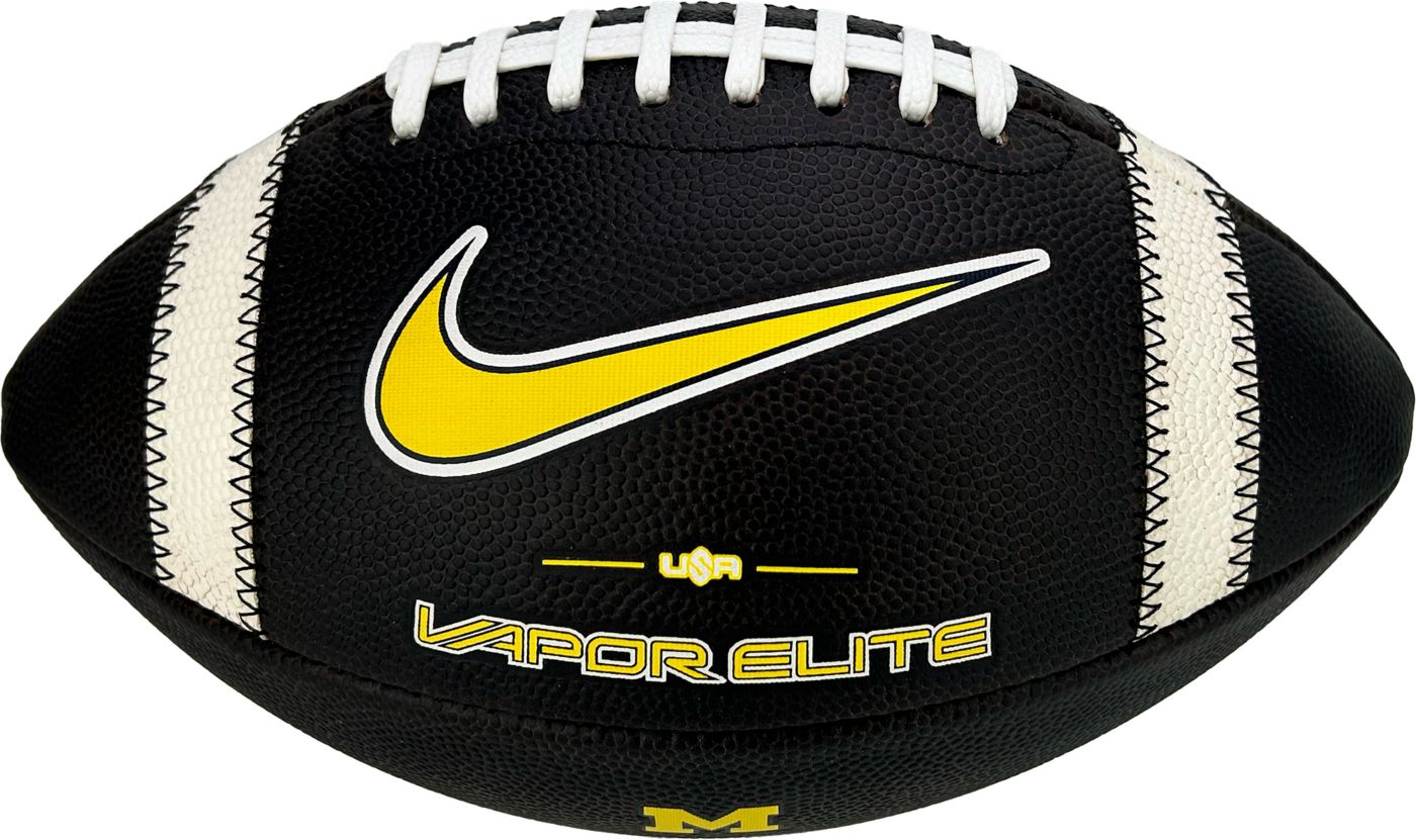 Nike Michigan Wolverines Regulation Size Leather Football Dick s Sporting Goods