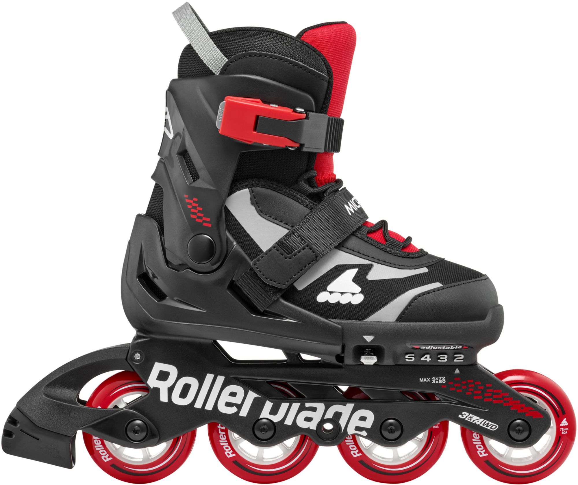 Rollerblade Kids' Microblade Adjustable Fitness Inline Skates product image