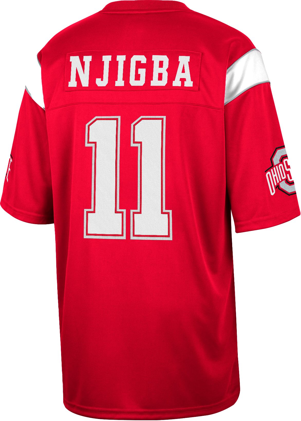 Colosseum Men's Ohio State Buckeyes Scarlet Jaxon Smith-Njigba Replica Jersey