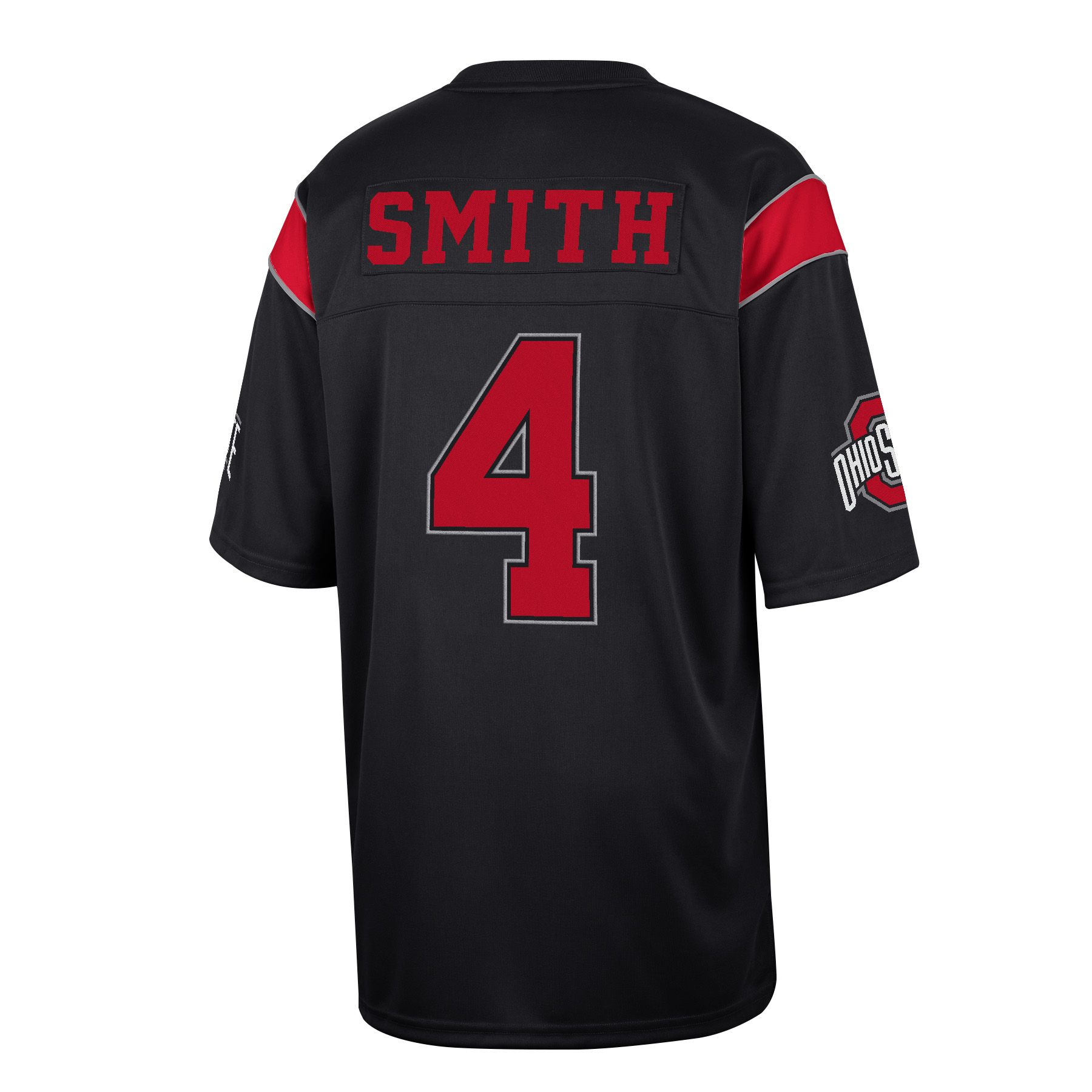 Colosseum Men's Ohio State Buckeyes Jeremiah Smith #4 Black Football Jersey product image