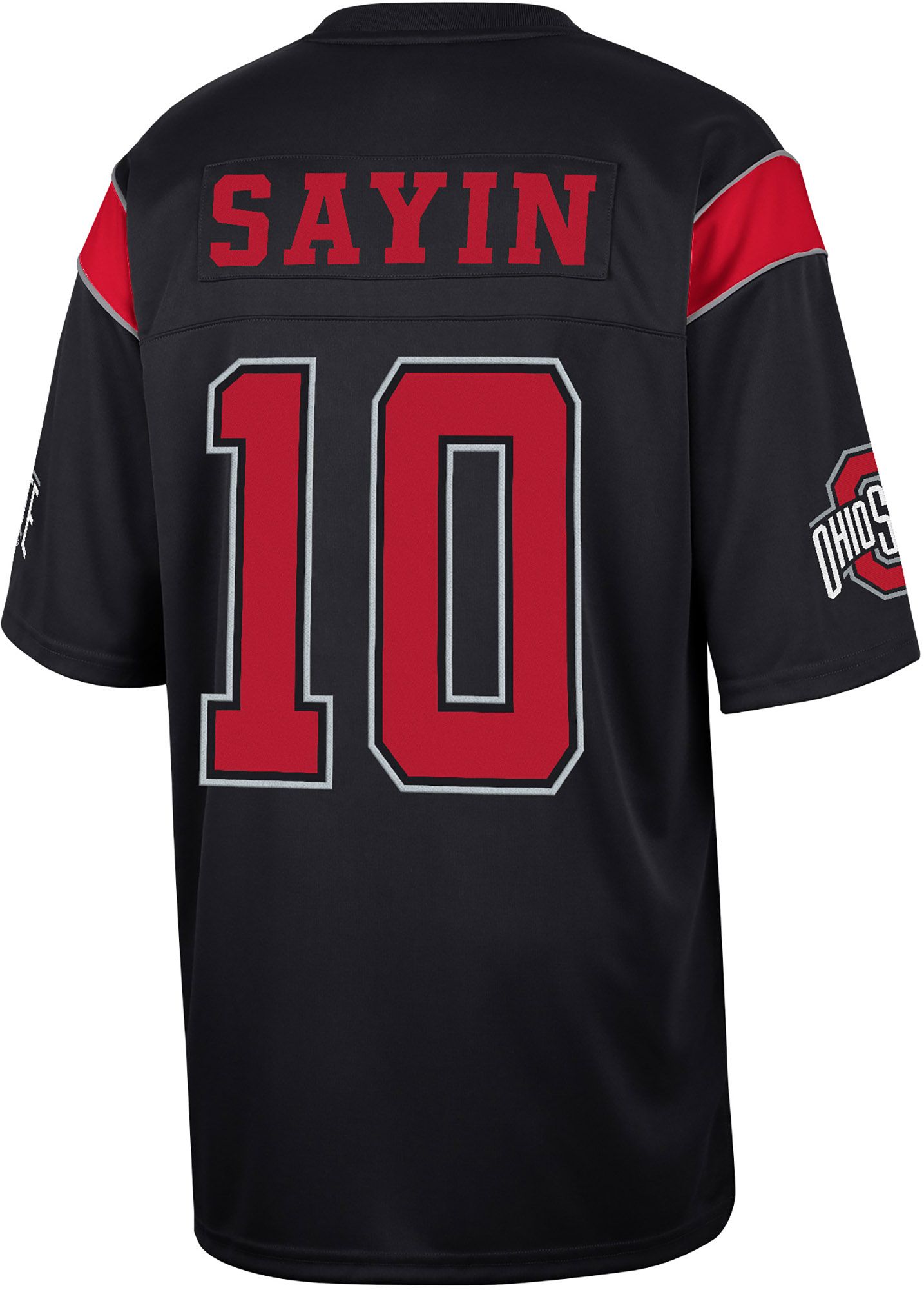 Colosseum Men's Ohio State Buckeyes Julian Sayin #10 Black Jersey product image