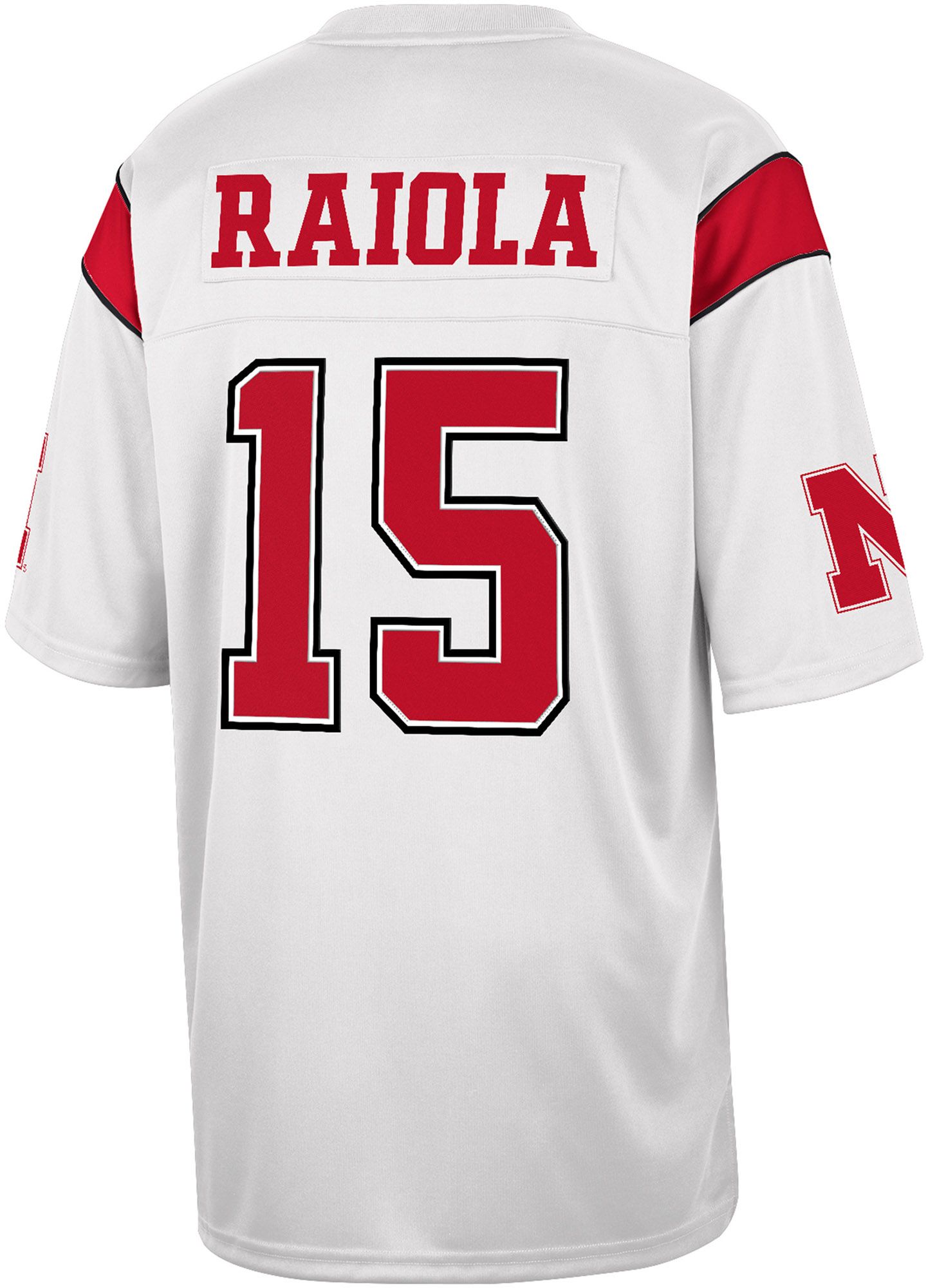Colosseum Men's Nebraska Cornhuskers Dylan Raiola #15 White Replica Jersey product image