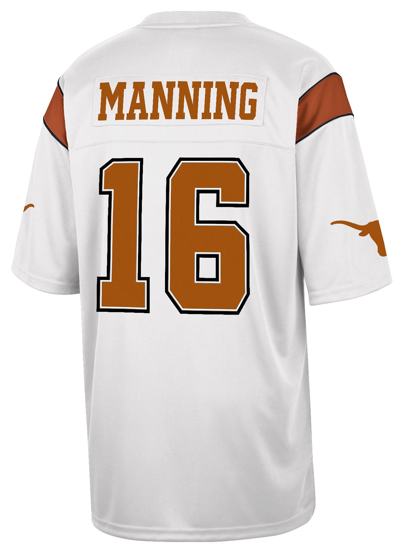 Colosseum Men's Texas Longhorns Arch Manning #16 White Football Jersey product image