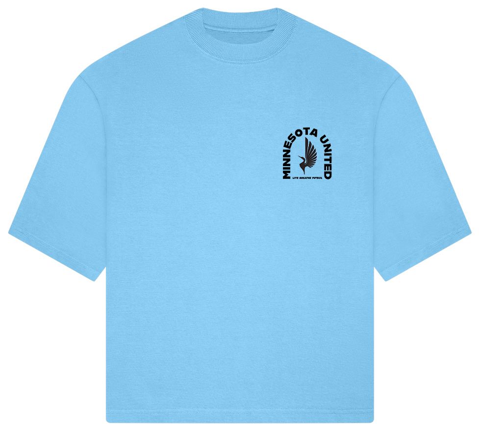 Live Breathe Futbol Adult Minnesota United FC Light Blue 2026 Tunnel Home T-Shirt product image