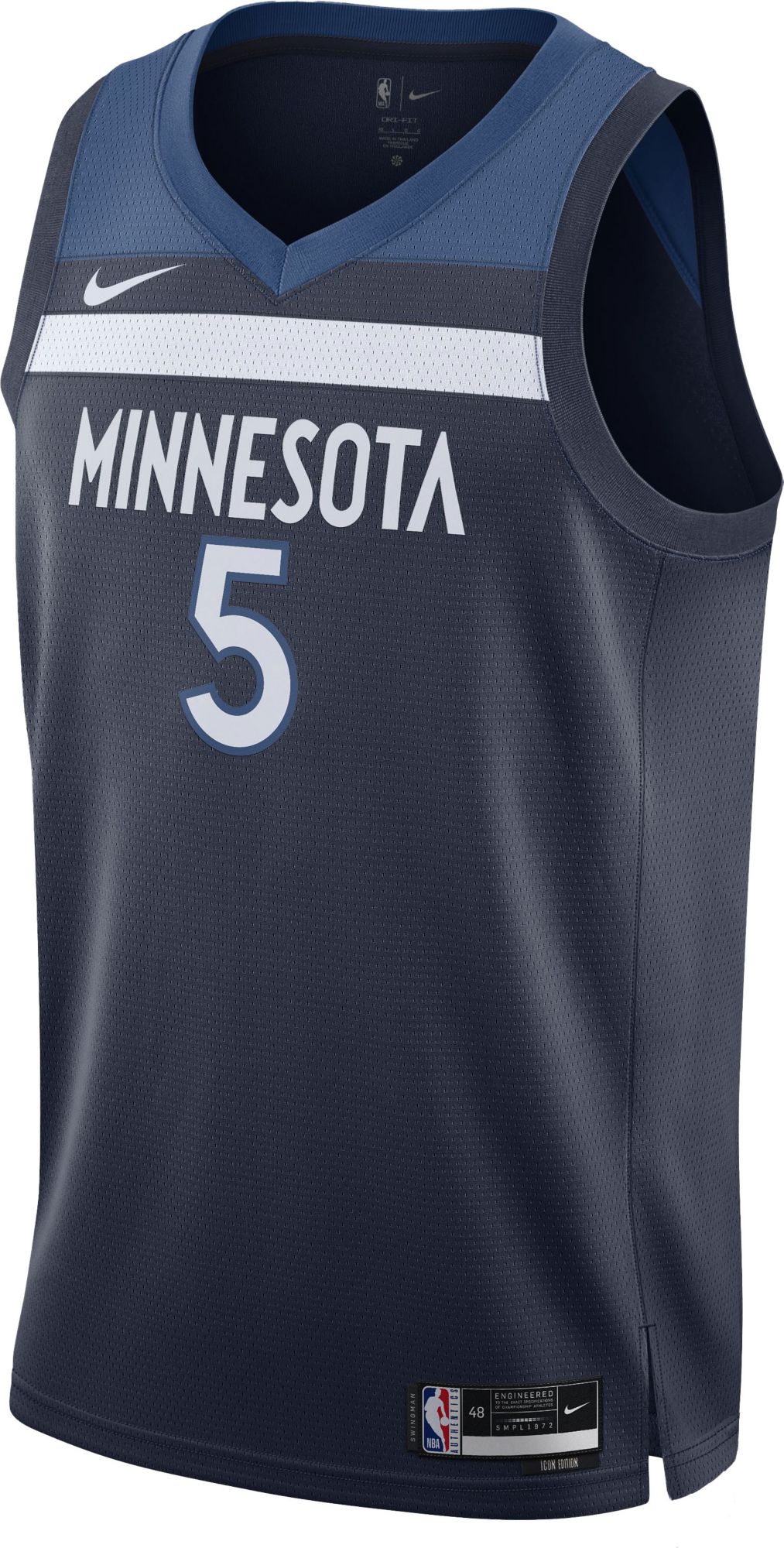 Nike Adult Minnesota Timberwolves Anthony Edwards #5 Icon Jersey product image
