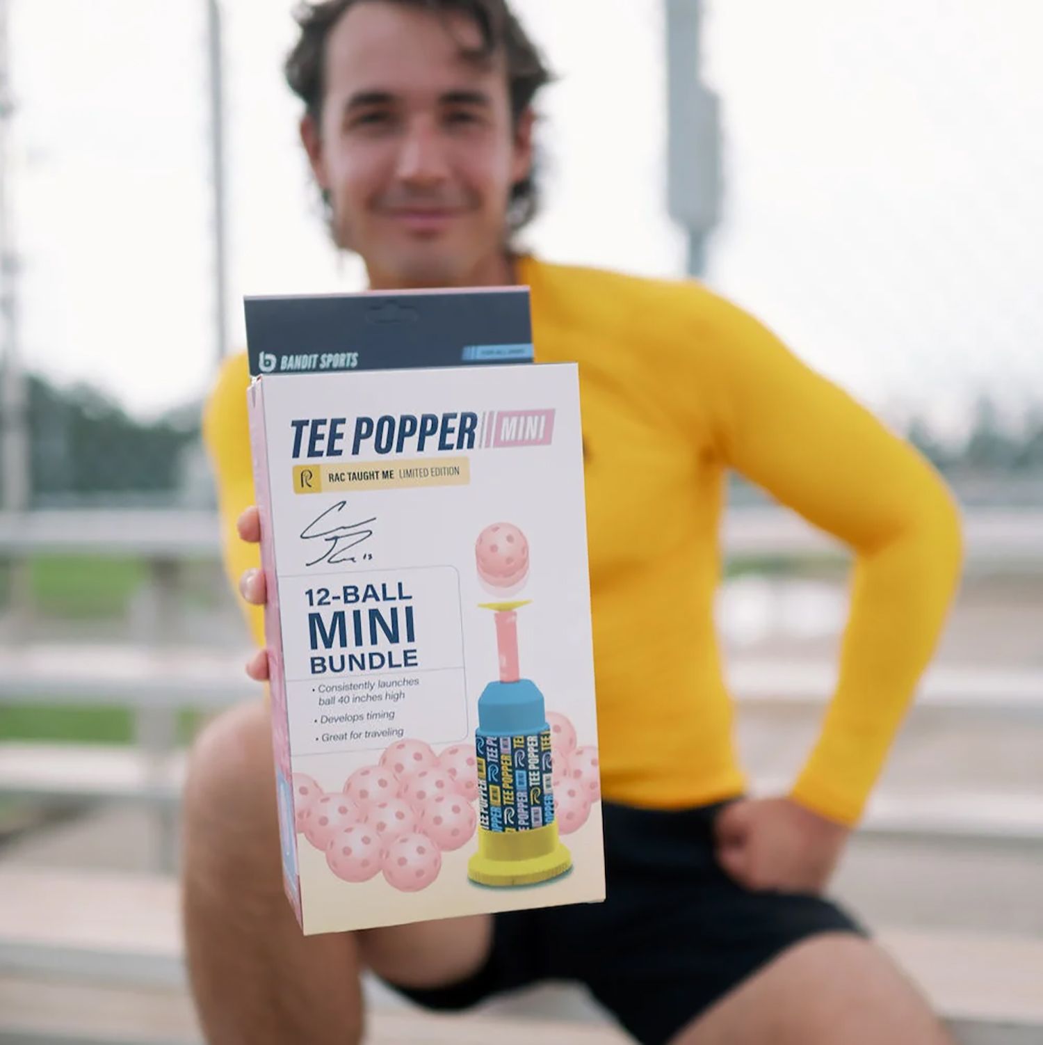 Bandit Sports x Coach RAC Tee Mini Popper Training Tee & 12 Pack Balls product image