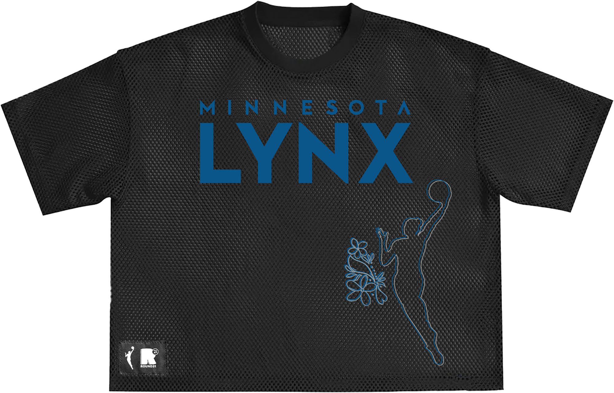 round21 Adult Minnesota Lynx Black Sporty Mesh Top product image