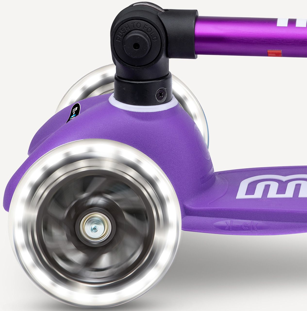 Micro Kickboard Mini Foldable LED Scooter product image