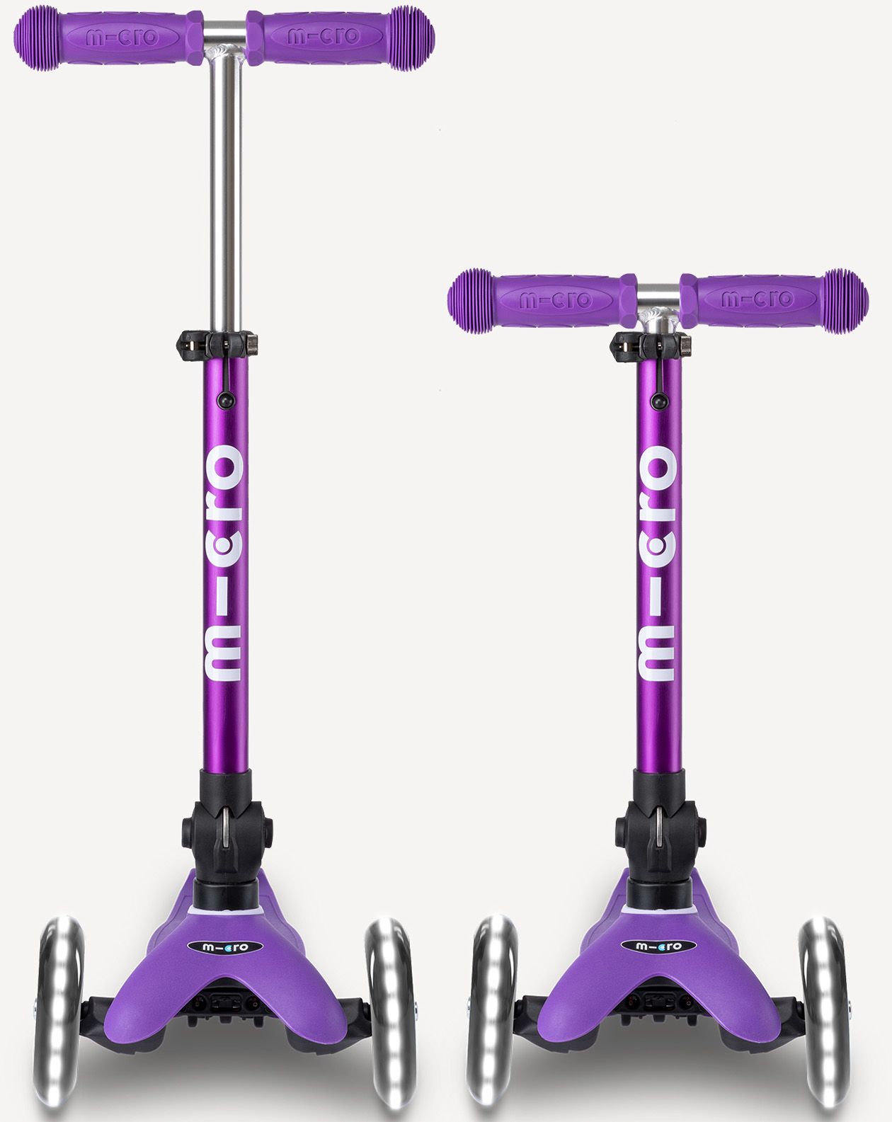 Micro Kickboard Mini Foldable LED Scooter product image