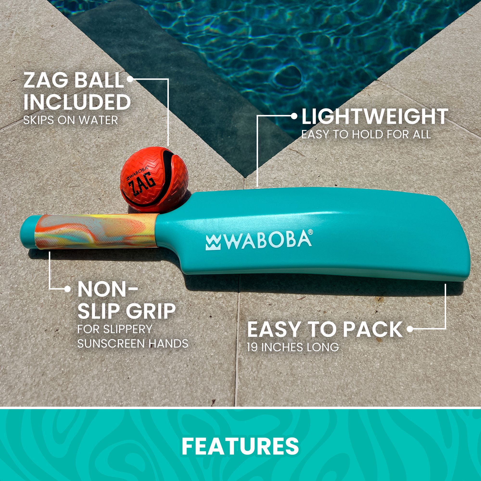 Waboba Mini Water Cracket Bat product image