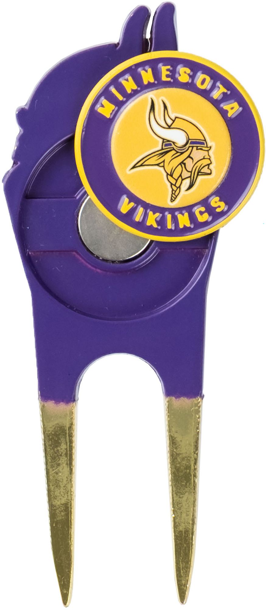 CMC Design Minnesota Vikings Divot Tool with Custom Shaped Removable Marker product image
