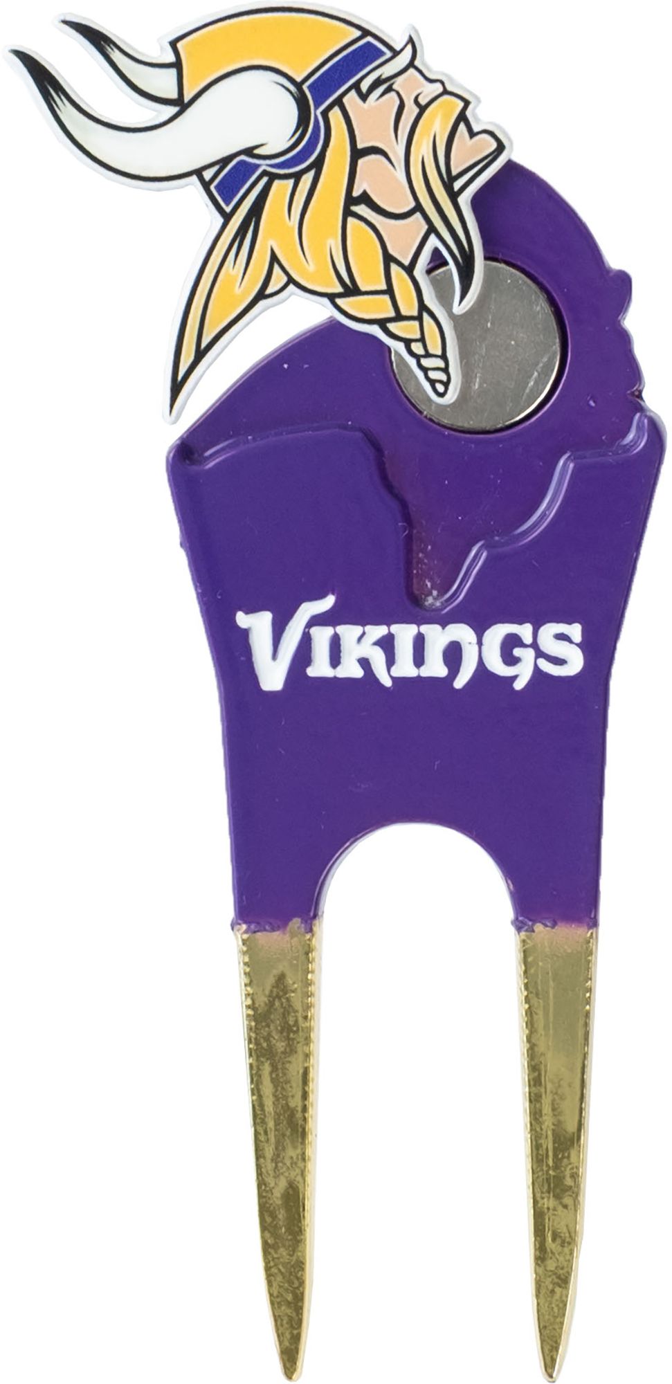 CMC Design Minnesota Vikings Divot Tool with Custom Shaped Removable Marker product image