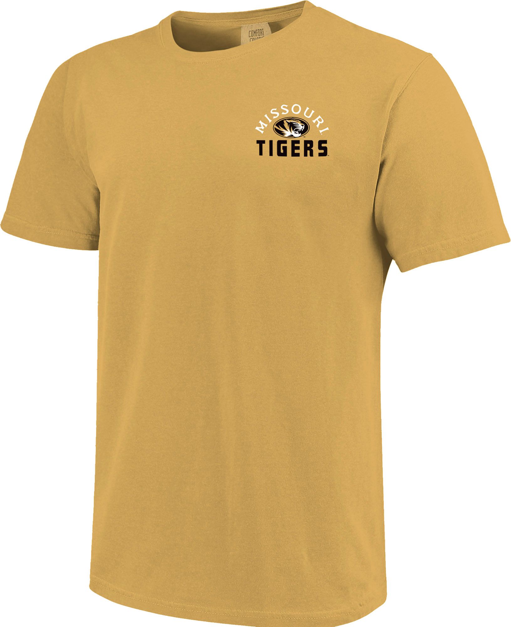 Image One Men's Missouri Tigers Mustard Lounging Tiger T-Shirt product image