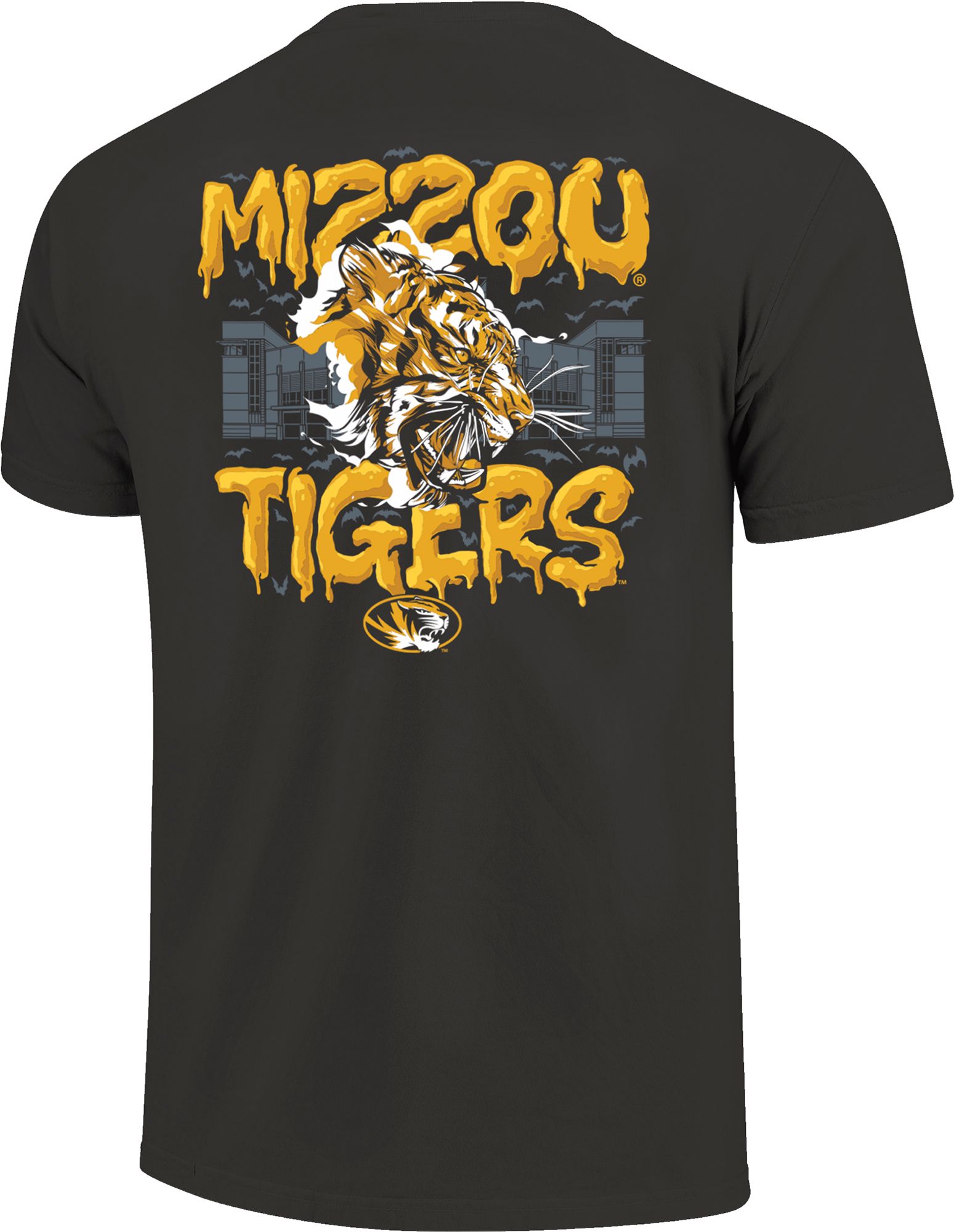 Image One Men's Missouri Tigers Black Fright Nights Short Sleeve T-Shirt product image