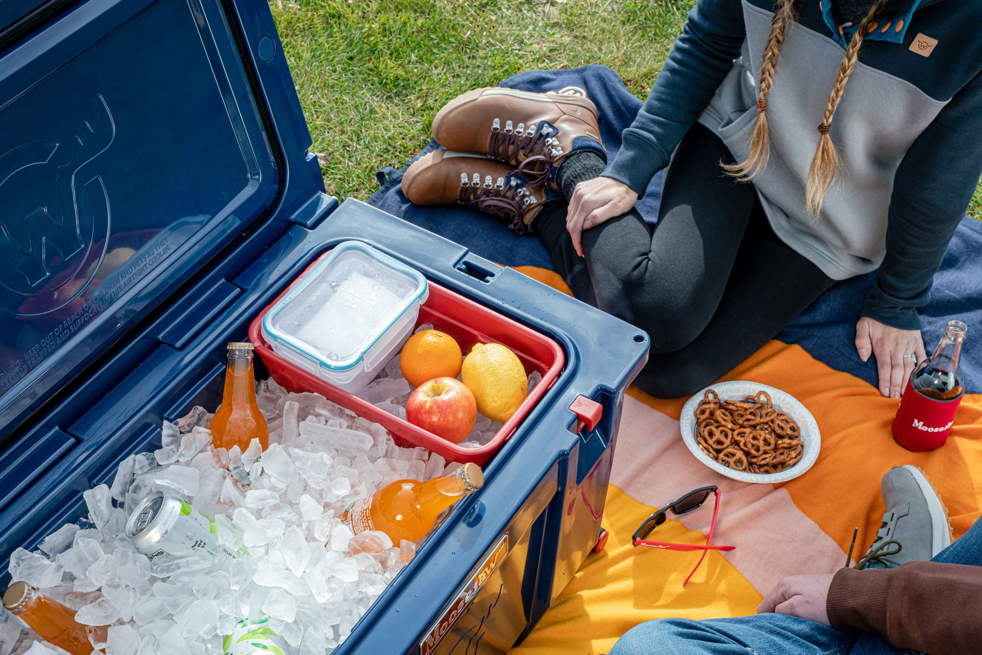 Moosejaw Ice Fort 55-Quart Rolling Hard Cooler product image