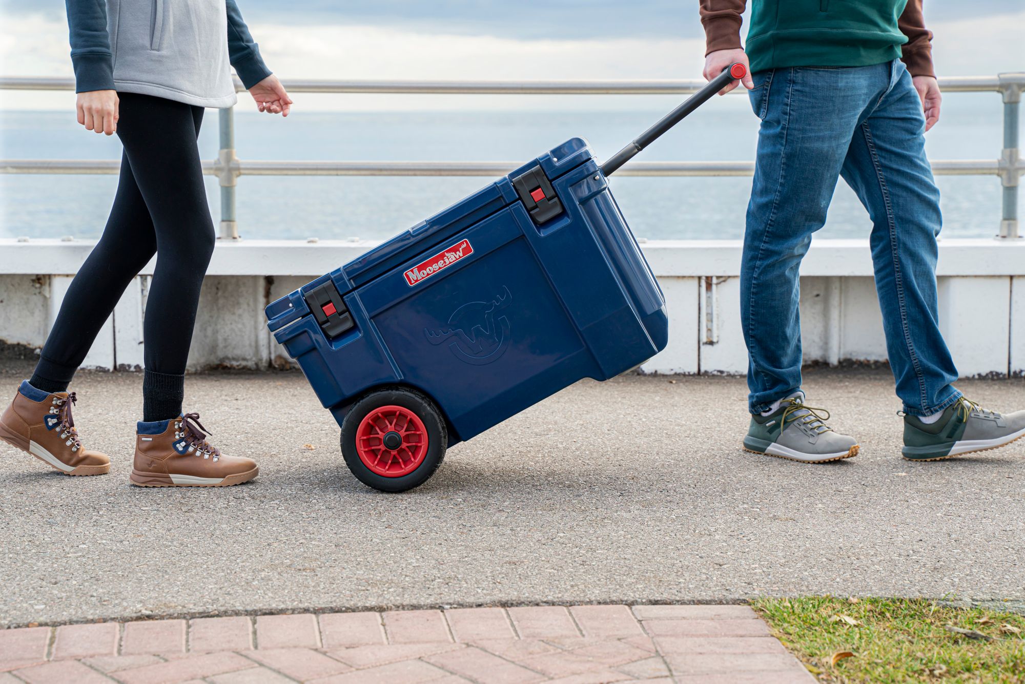 Moosejaw Ice Fort 55-Quart Rolling Hard Cooler product image