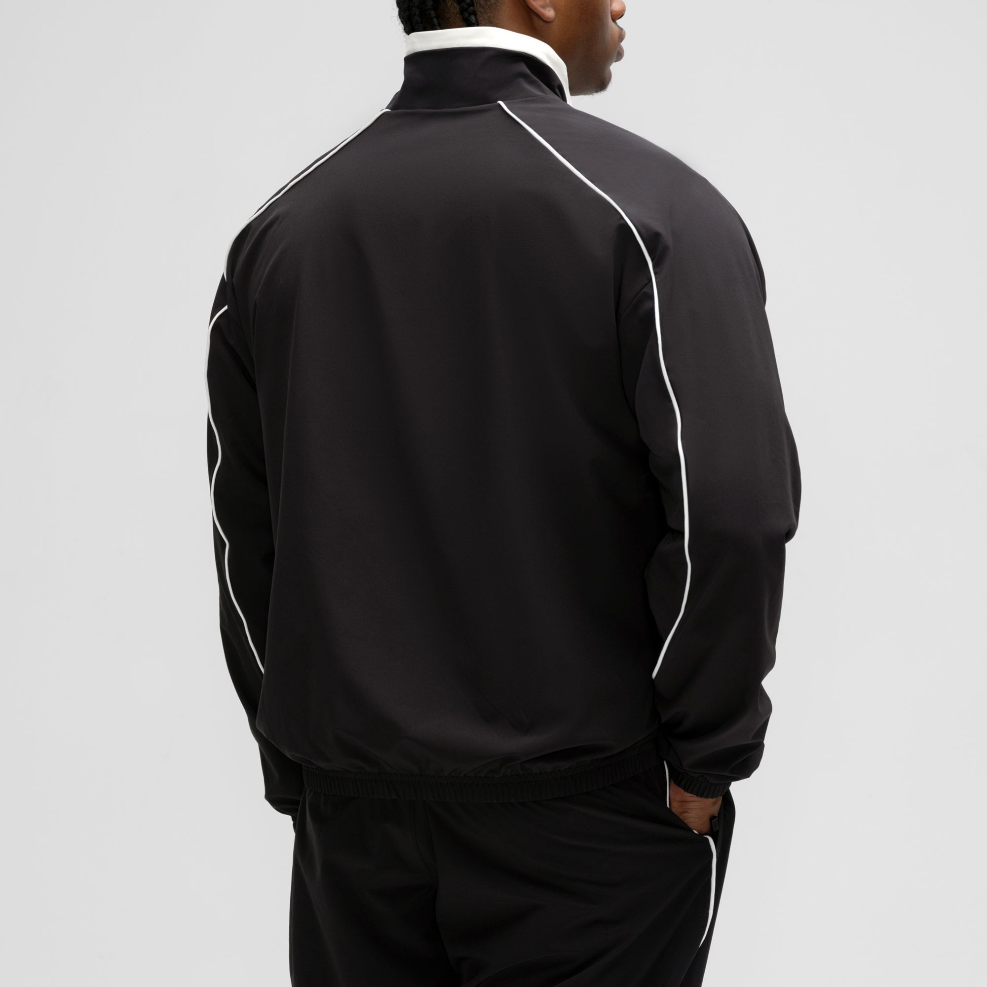 New Balance Men's Basketball Oversized Printed Woven Jacket product image