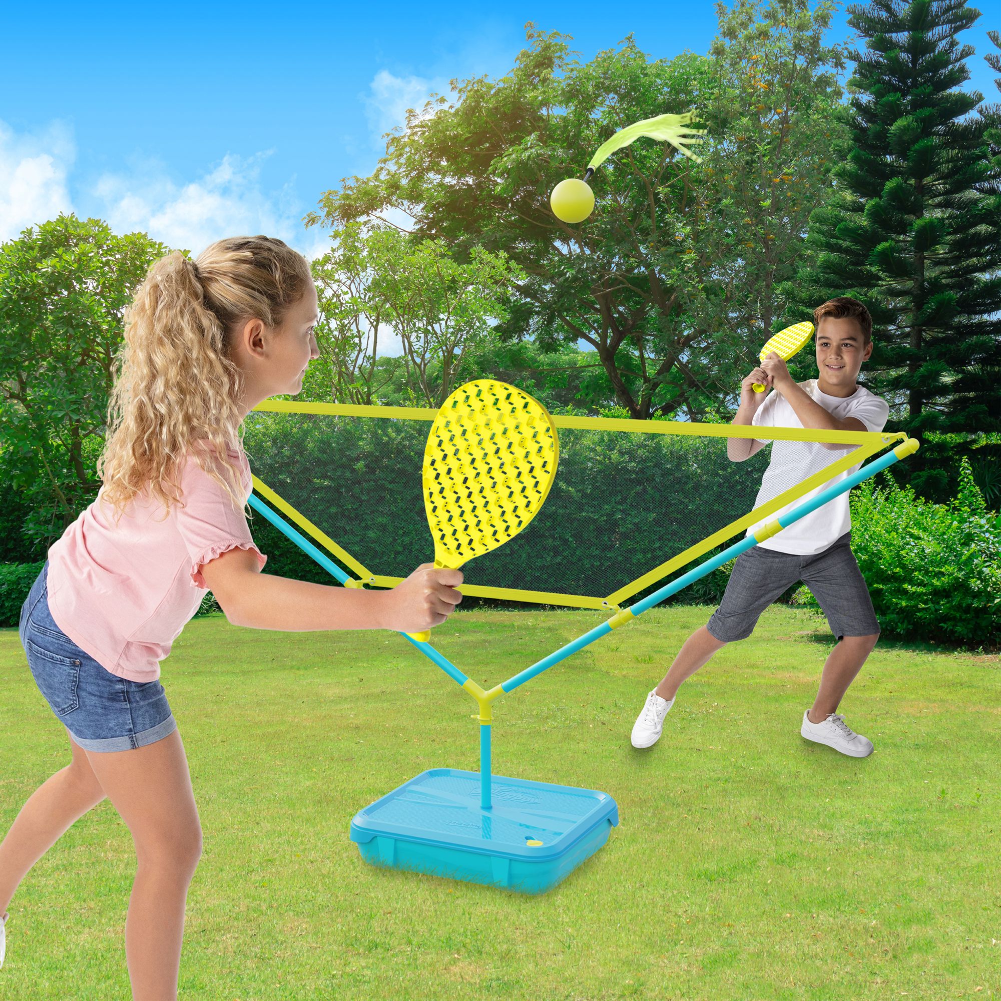 National Sporting Goods Swingball 5 in 1 Outdoor Game Set product image