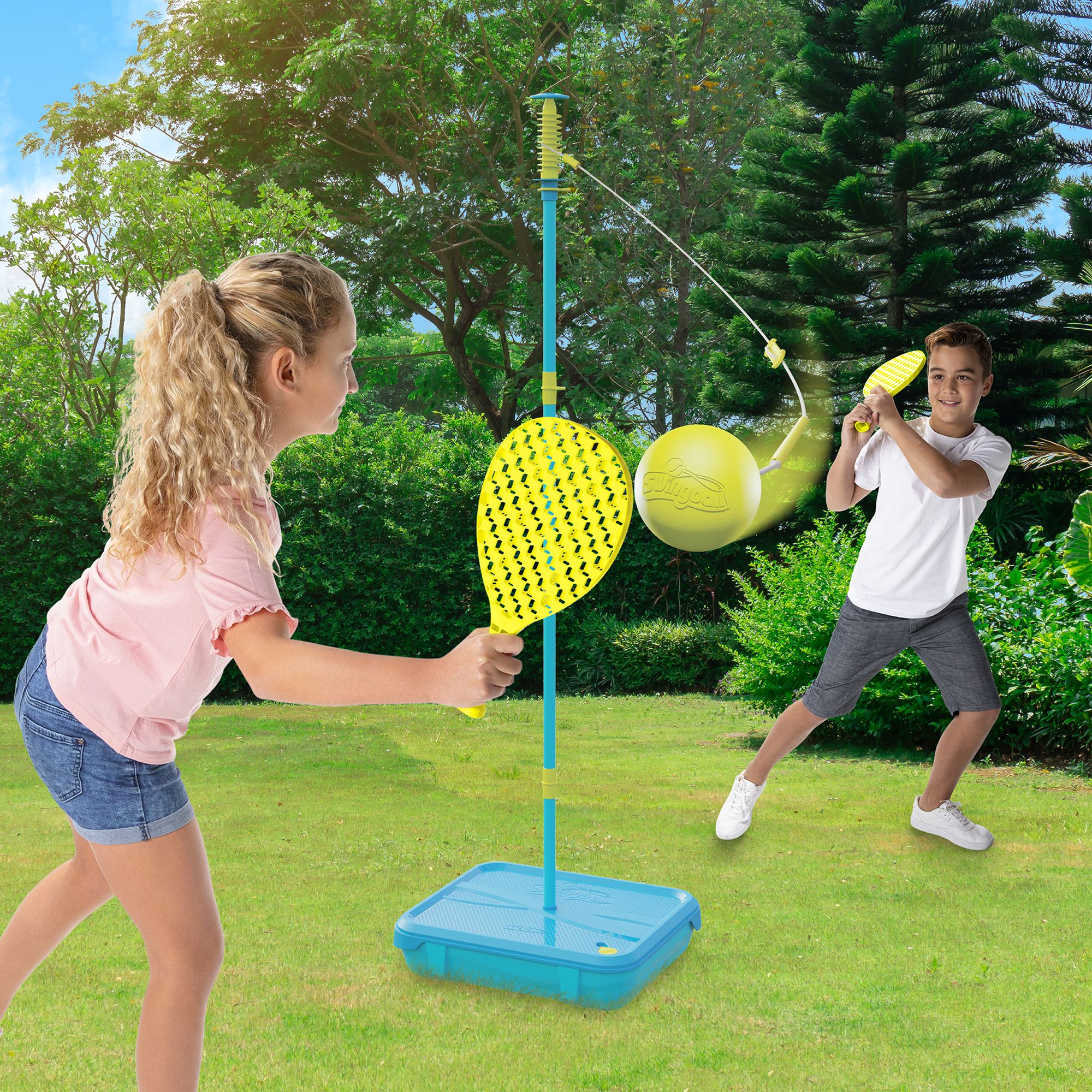 National Sporting Goods Swingball 5 in 1 Outdoor Game Set product image