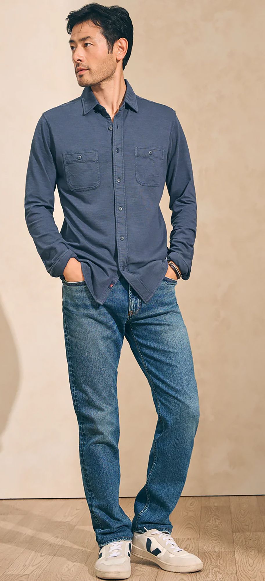Faherty Men's Knit Seasons Shirt product image