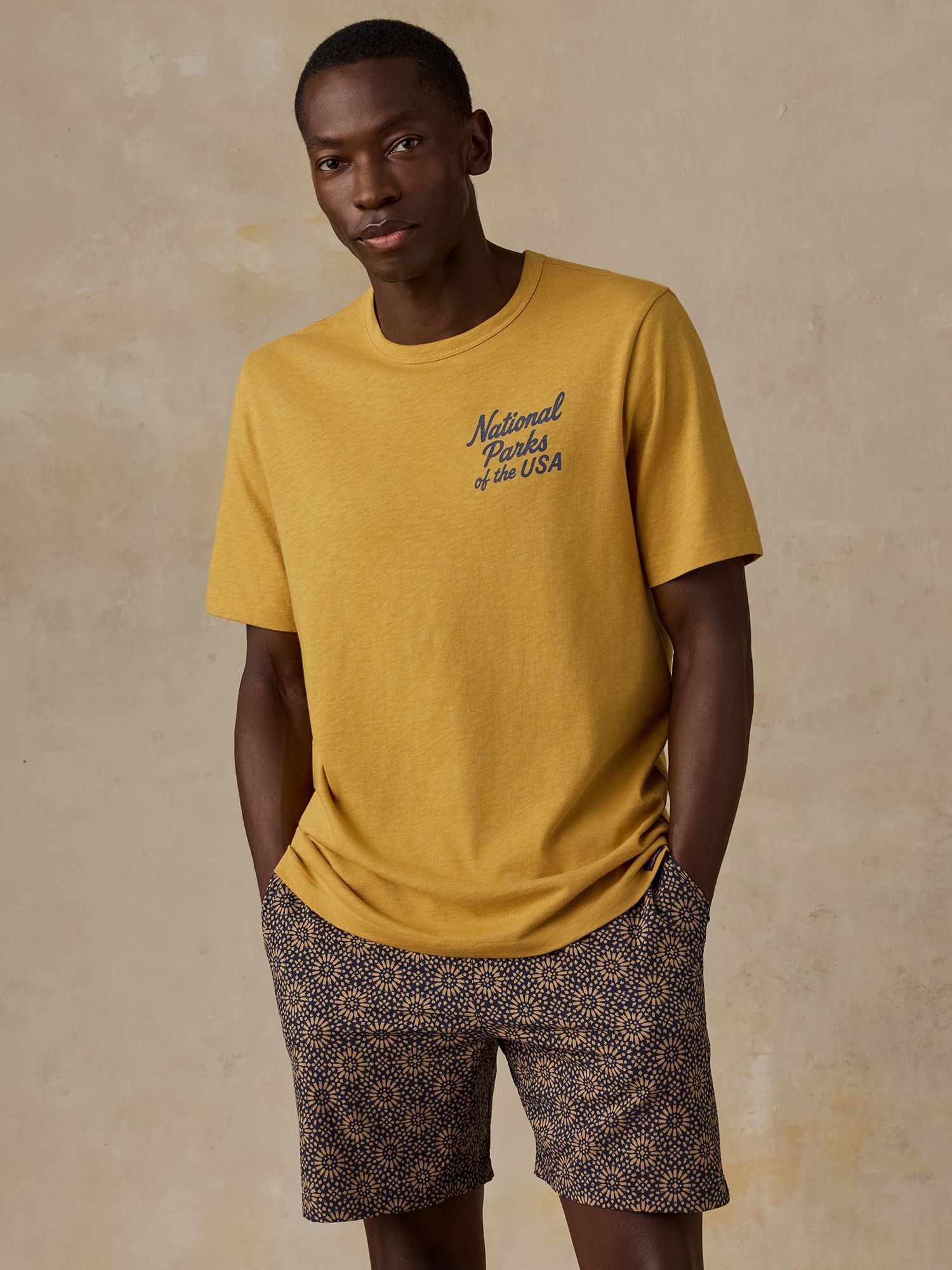 Faherty Men's Parks National Parks USA Sunwashed Short Sleeve T-Shirt product image