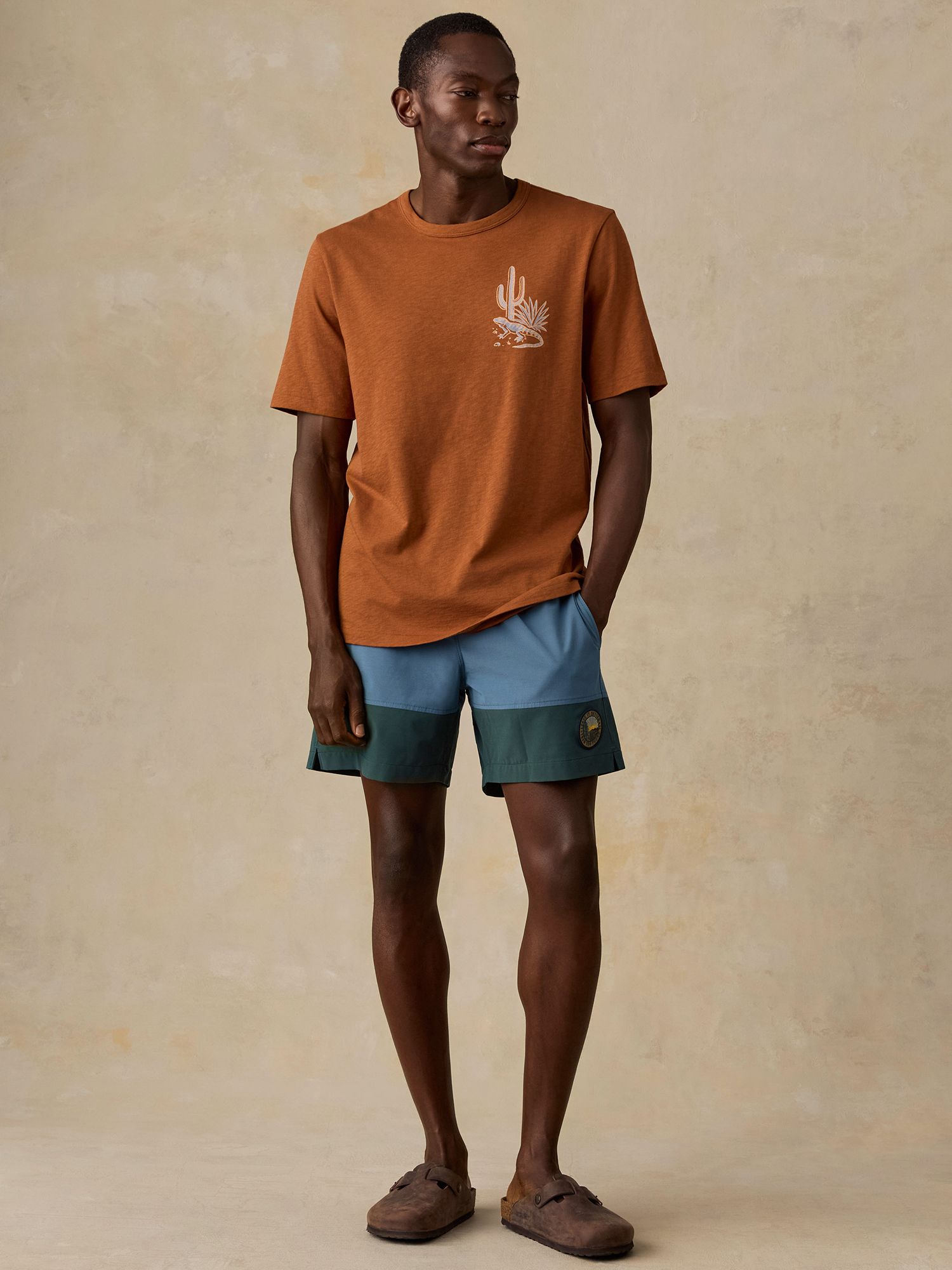 Faherty Men's Parks Chihuahuan Sunwashed Short Sleeve T-Shhirt product image